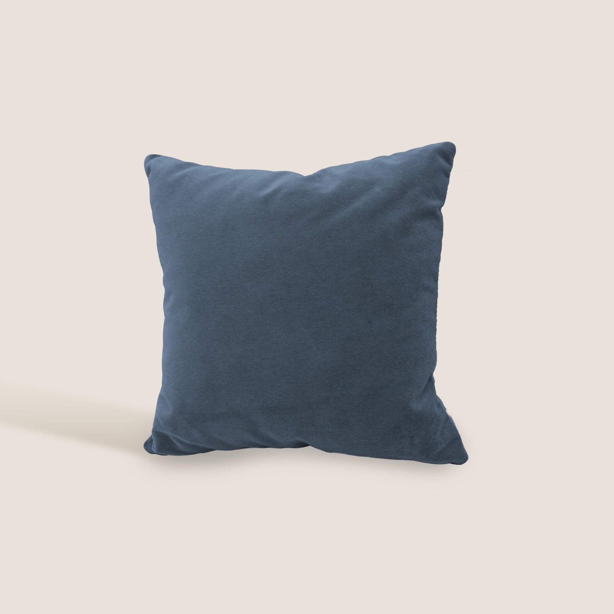 Luxury cuscino quadrato in velluto misto cotone disponibile in diversi colori - divani.store