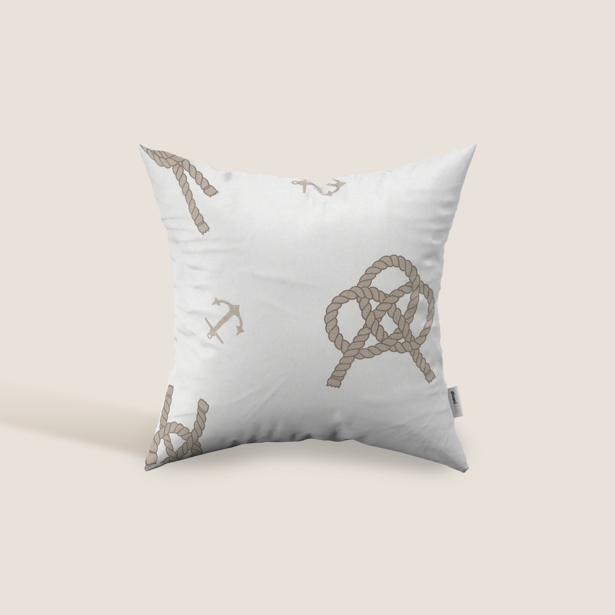 Marino cuscino in cotone disponibile in diverse colorazioni stile marinaresco - divani.store