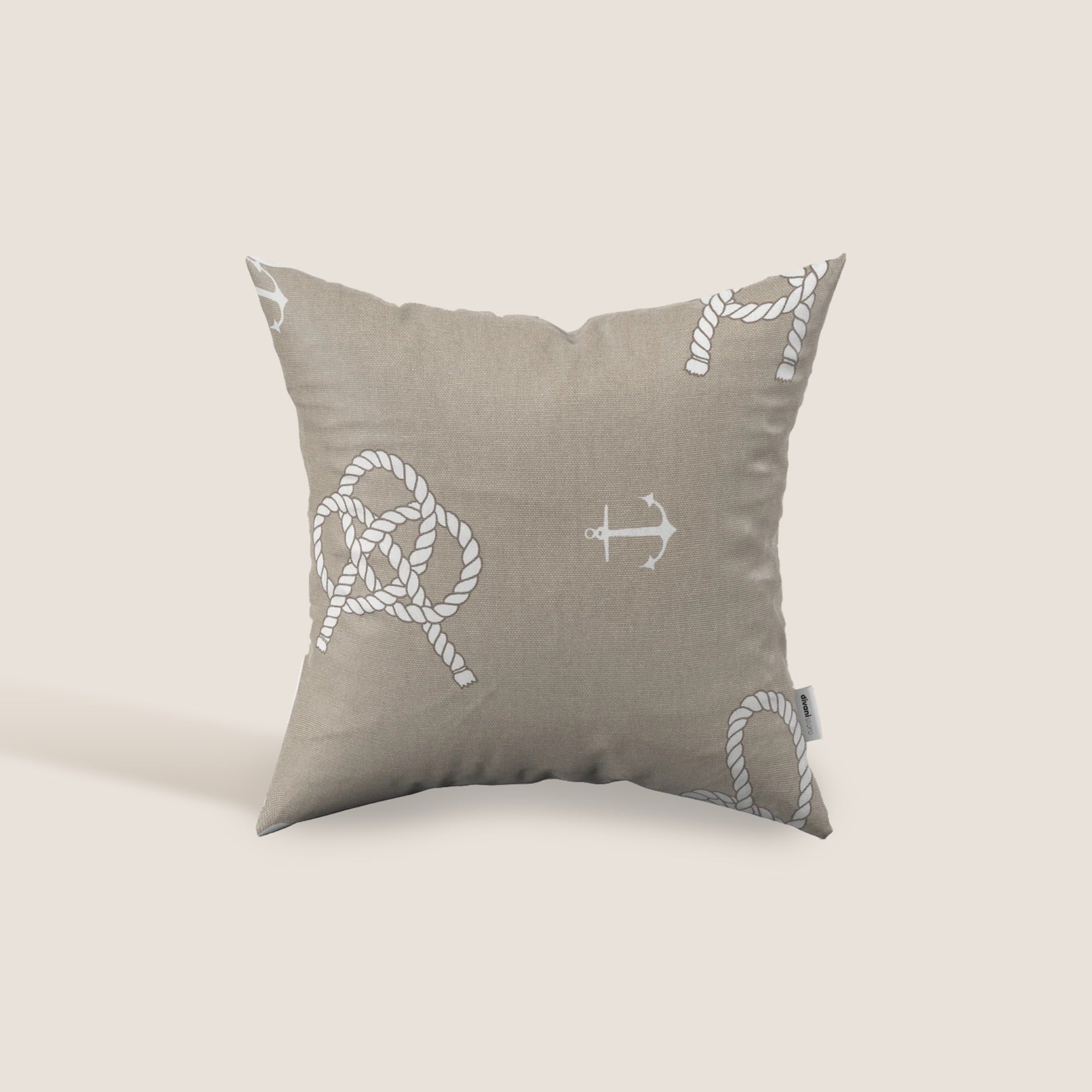 Marino cuscino in cotone disponibile in diverse colorazioni stile marinaresco - divani.store