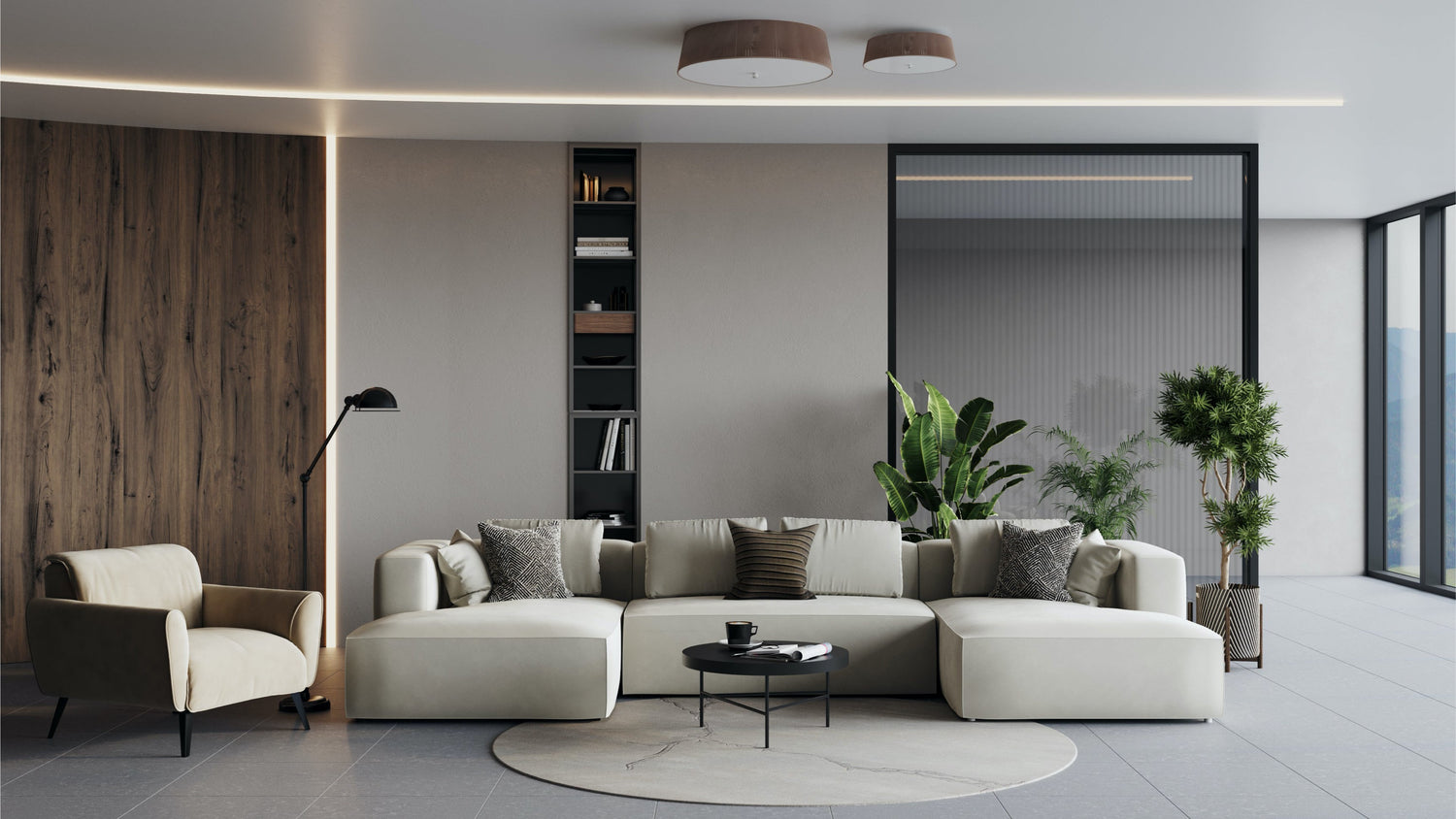 Cosa mettere dietro il divano in open space - divani.store