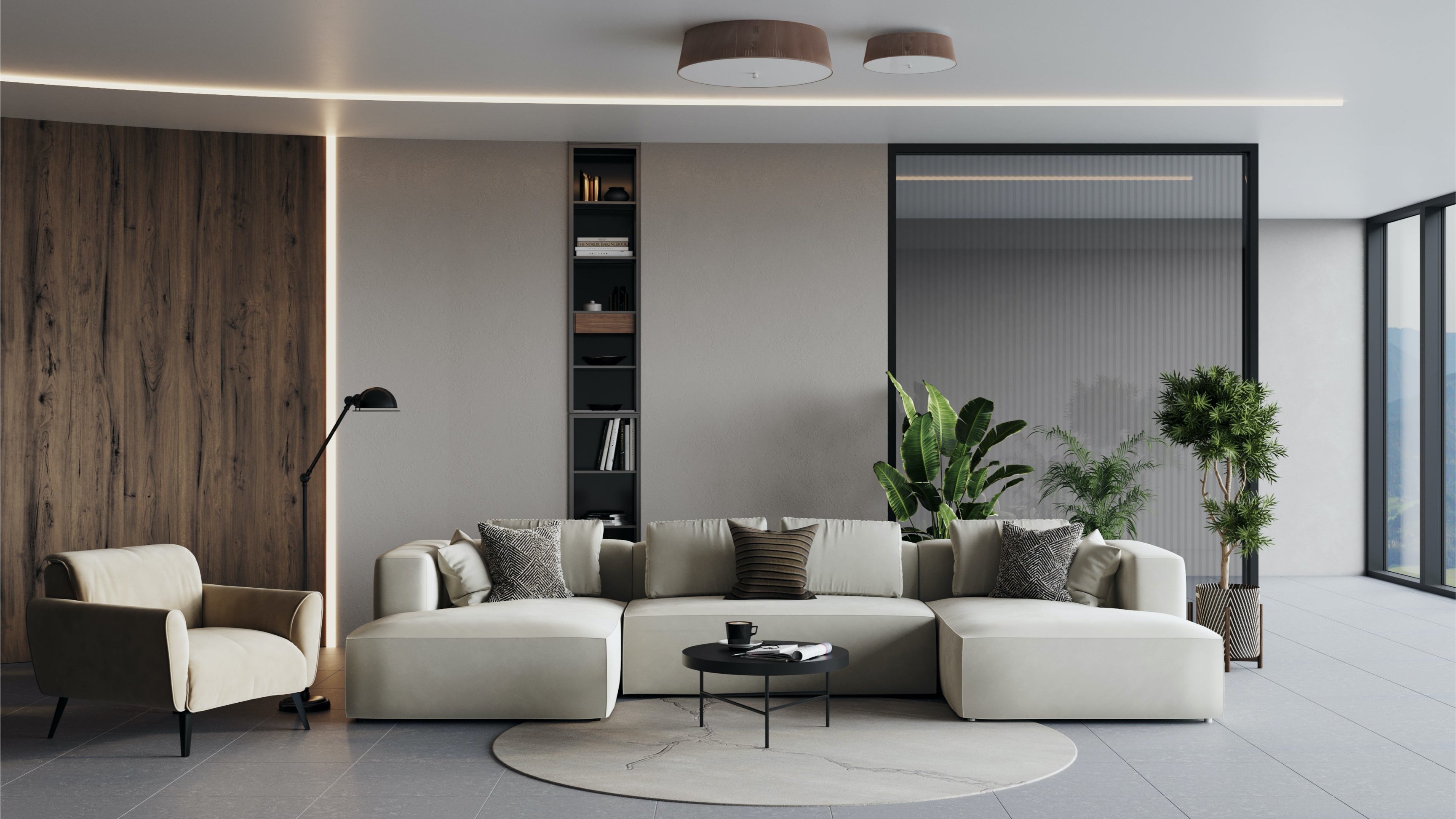 Cosa mettere dietro il divano in open space - divani.store