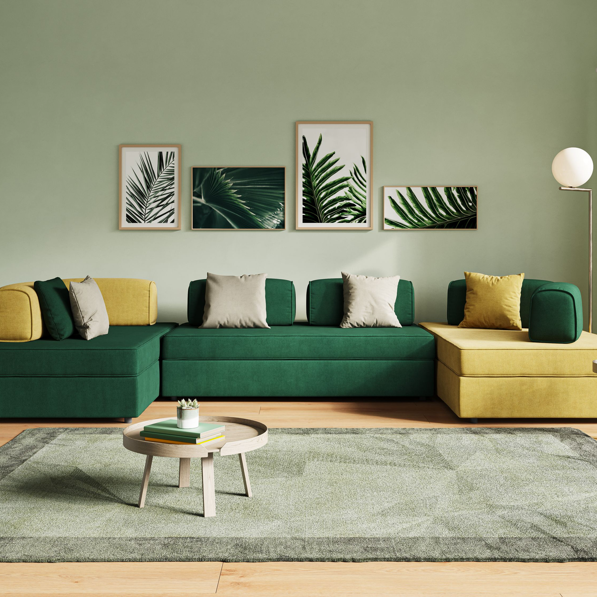 Sofa ohne Rückenlehne: Komfort zum Greifen nah