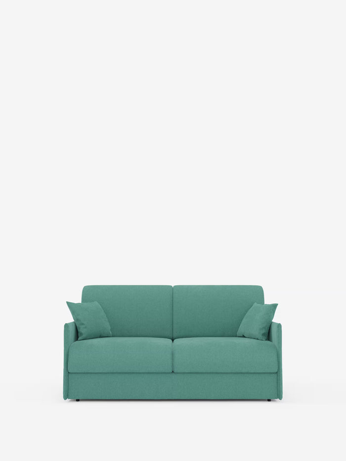 Evans schlafsofa als Doppelbett, abziehbar – kompaktes Design und Kissenfach aus fleckenabweisendem Stoff T23