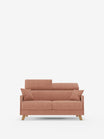 Sole Schlafsofa mit Matratze und verstellbaren Kopfstützen – elegantes Design, 100 % abziehbarer Bezug aus fleckenabweisendem Stoff T23