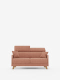 Sole Schlafsofa mit Matratze und verstellbaren Kopfstützen – elegantes Design, 100 % abziehbarer Bezug aus fleckenabweisendem Stoff T23