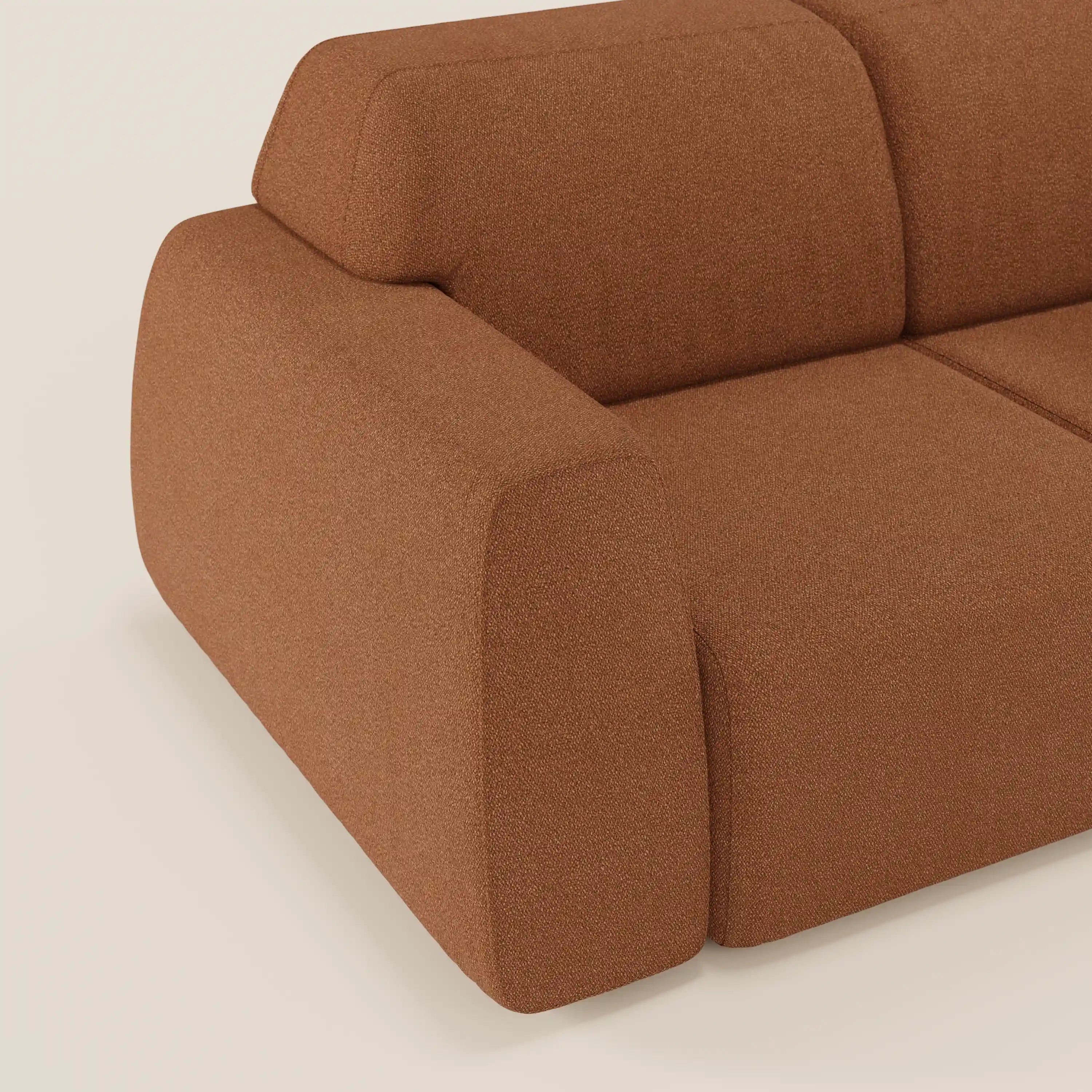 Orbit divano 2 e 3 posti con sedute scorrevoli - completamente sfoderabile in tessuto smacchiabile effetto cotone T33 - divani.store