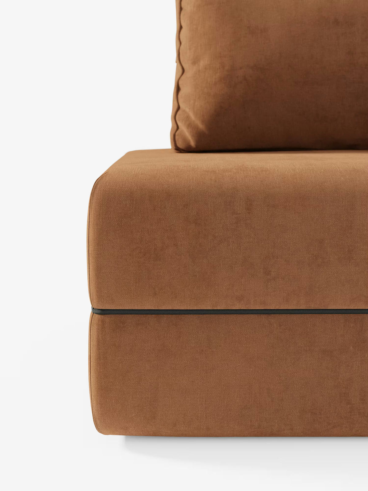 Rift Schlafsessel mit Matratze, 24 cm hoch, und Memory-Schaum – verstellbare Rückenlehne und fleckenabweisender Stoff T31