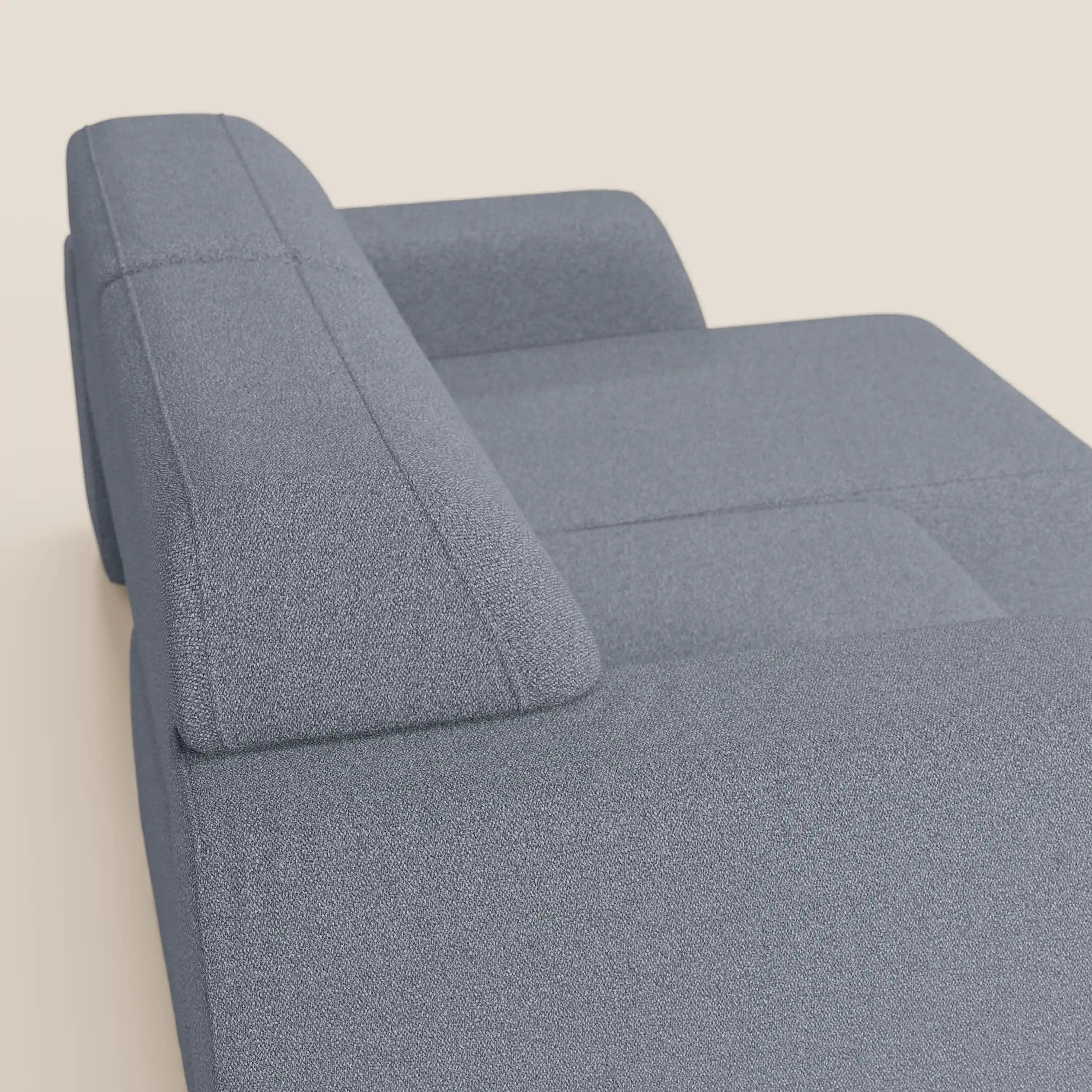 Orbit divano 2 e 3 posti con sedute scorrevoli - completamente sfoderabile in tessuto smacchiabile effetto cotone T33 - divani.store