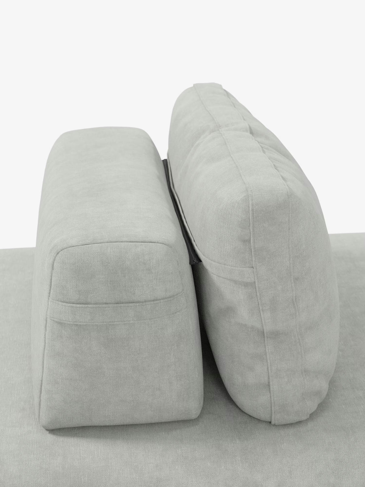 Rift divano letto matrimoniale 2 posti e 3 posti con schienali mobili - materasso alto 24 cm e memory foam in tessuto smacchiabile T31