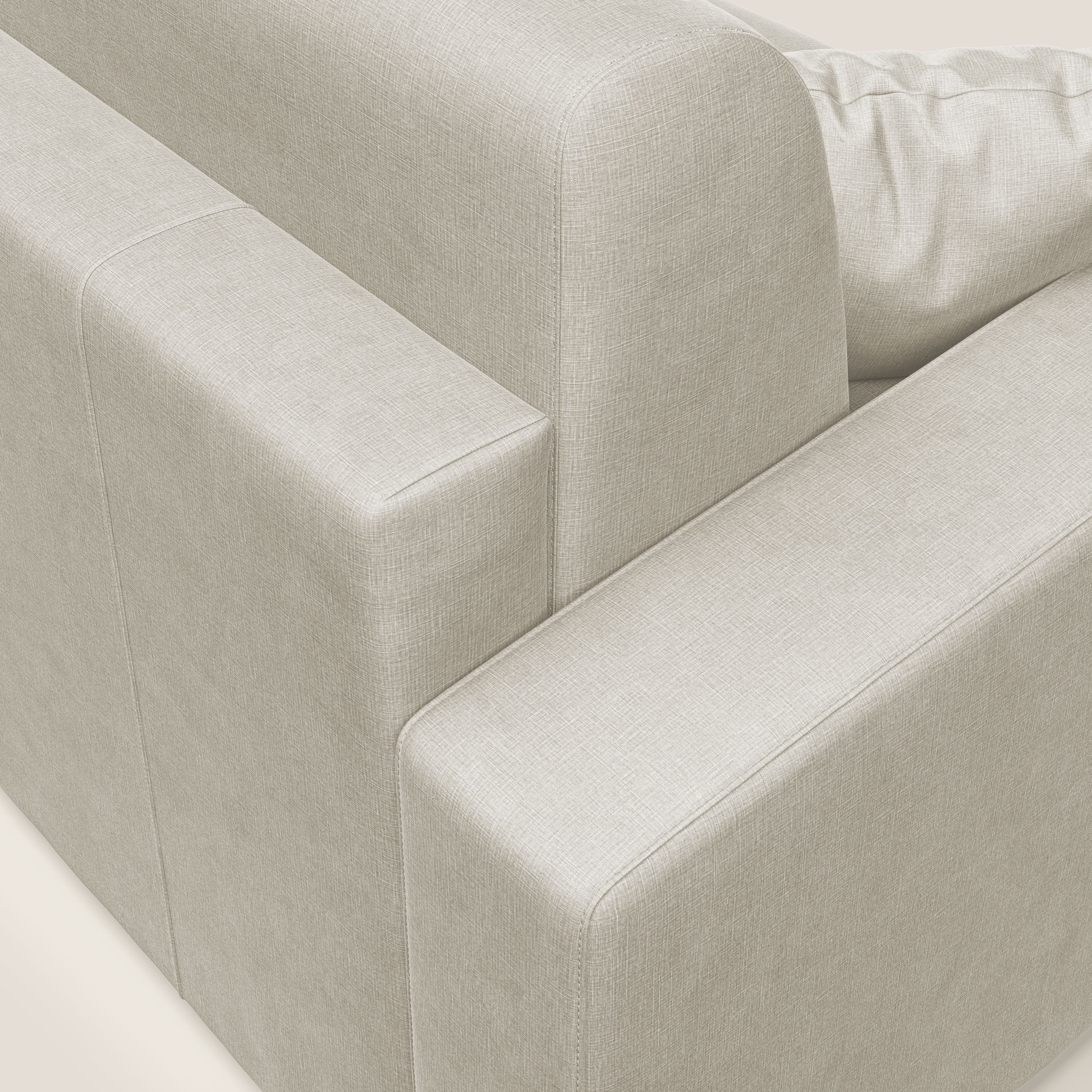 Lebron Divano letto matrimoniale in velluto morbido T01 panna - divani.store