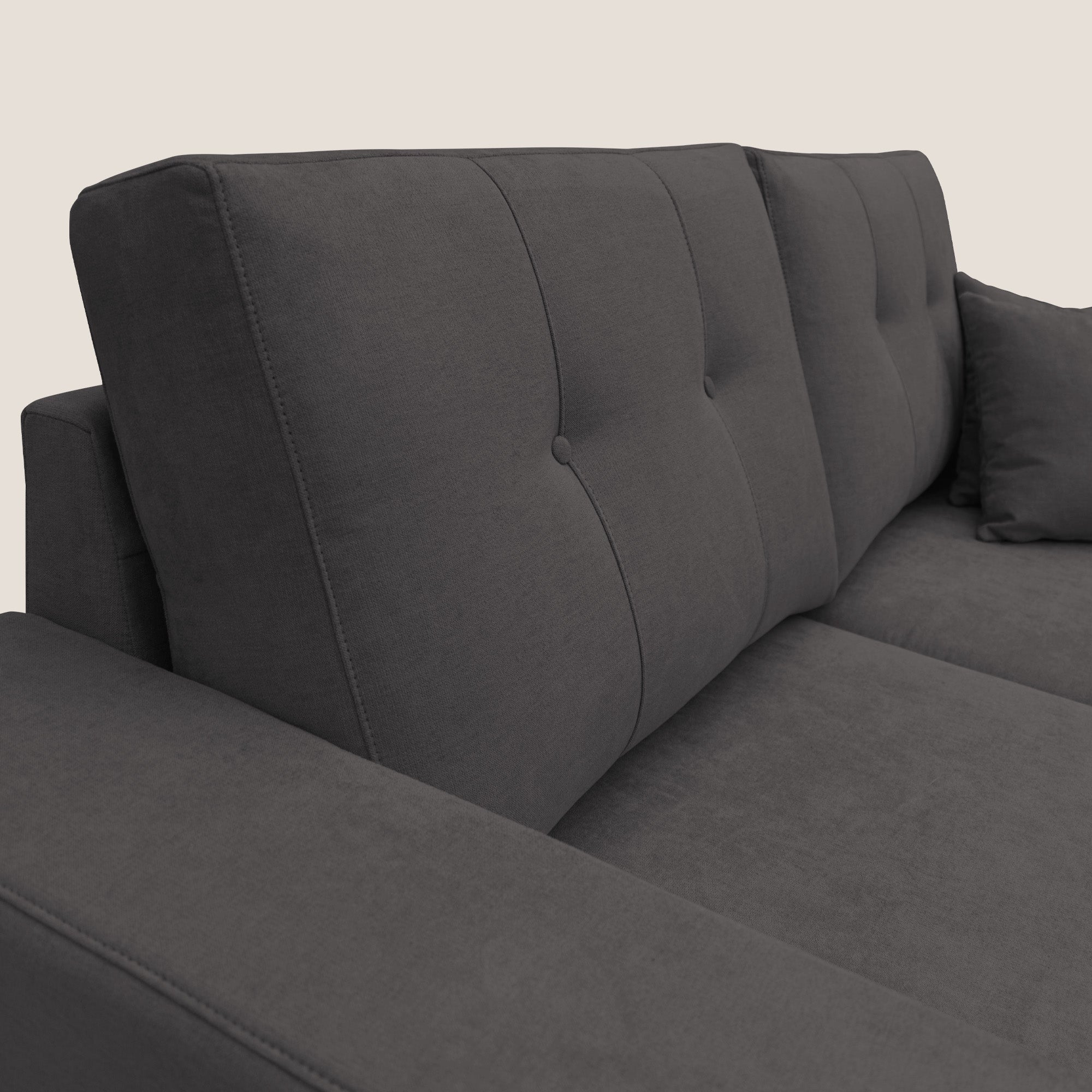 Giove Sofa aus weichem wasserfestem Stoff T02