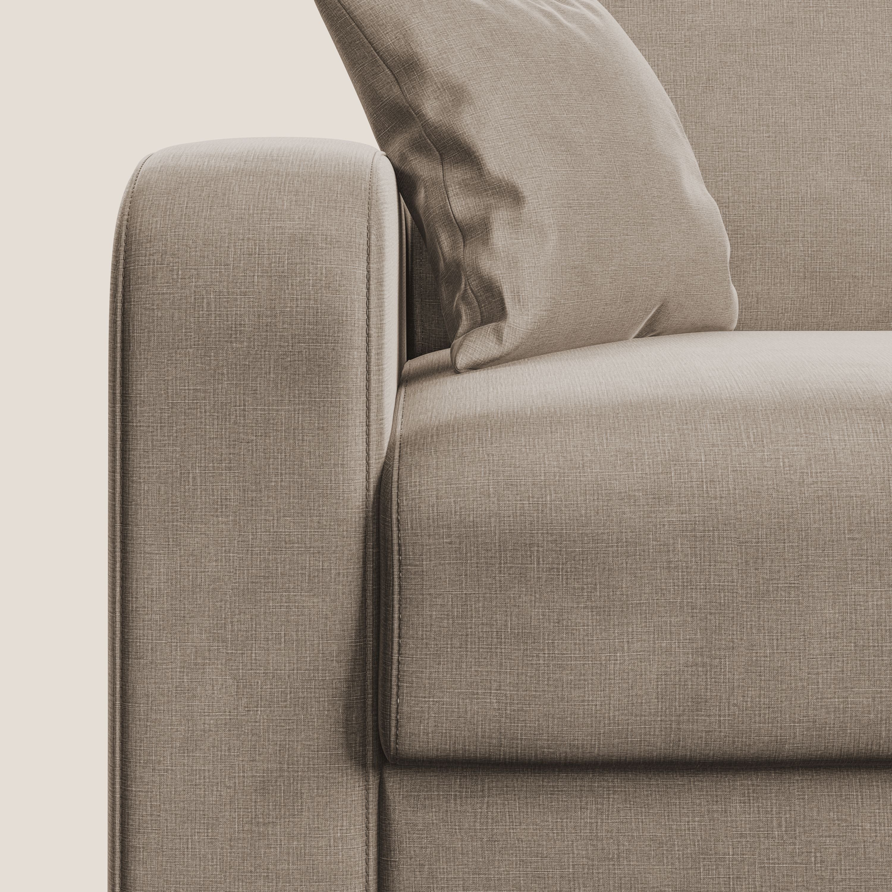 Lebron Divano letto matrimoniale in velluto morbido T01 marrone - divani.store