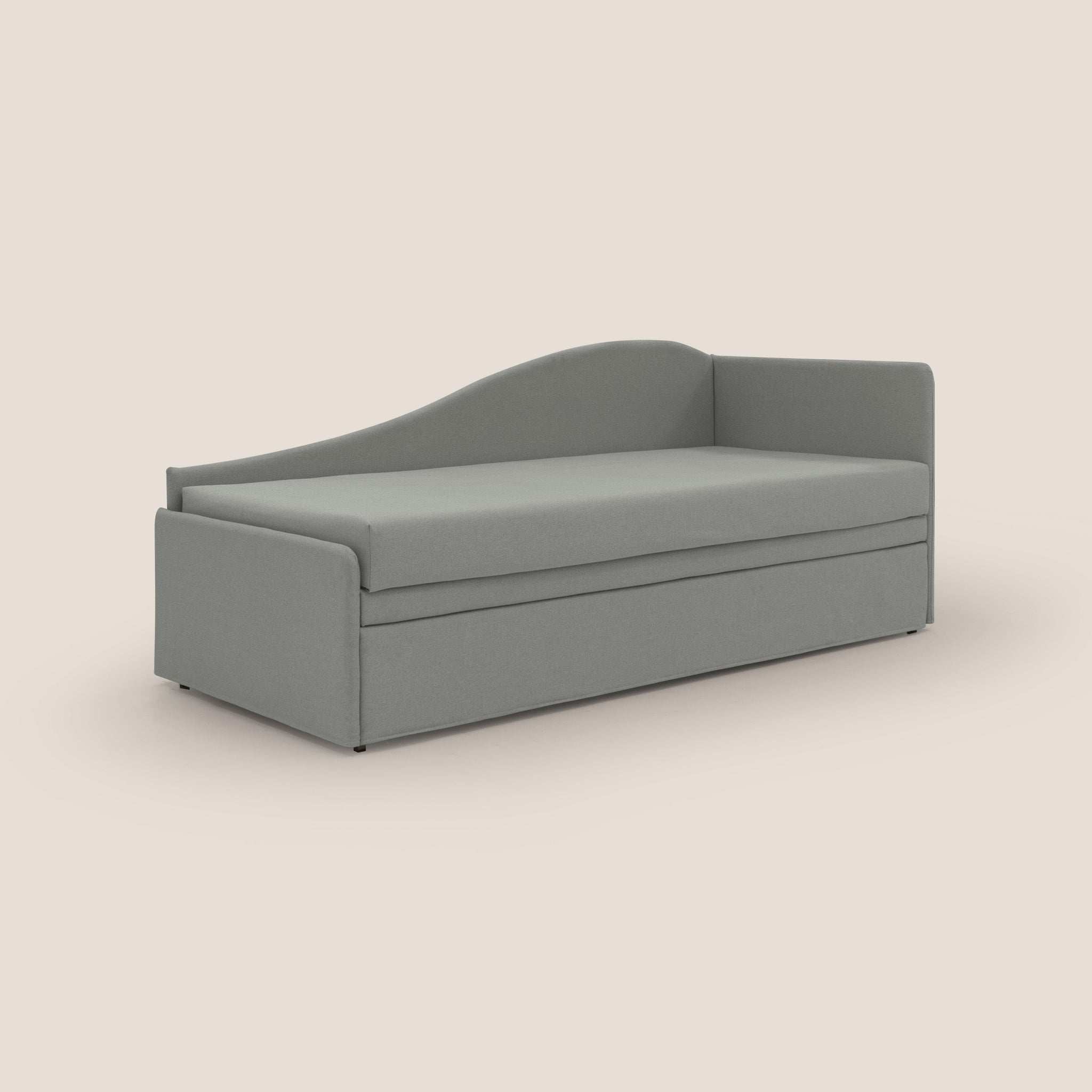 Nolo Duplex Sofa mit Doppelbett aus wasserfestem Baumwollartigem Stoff T13