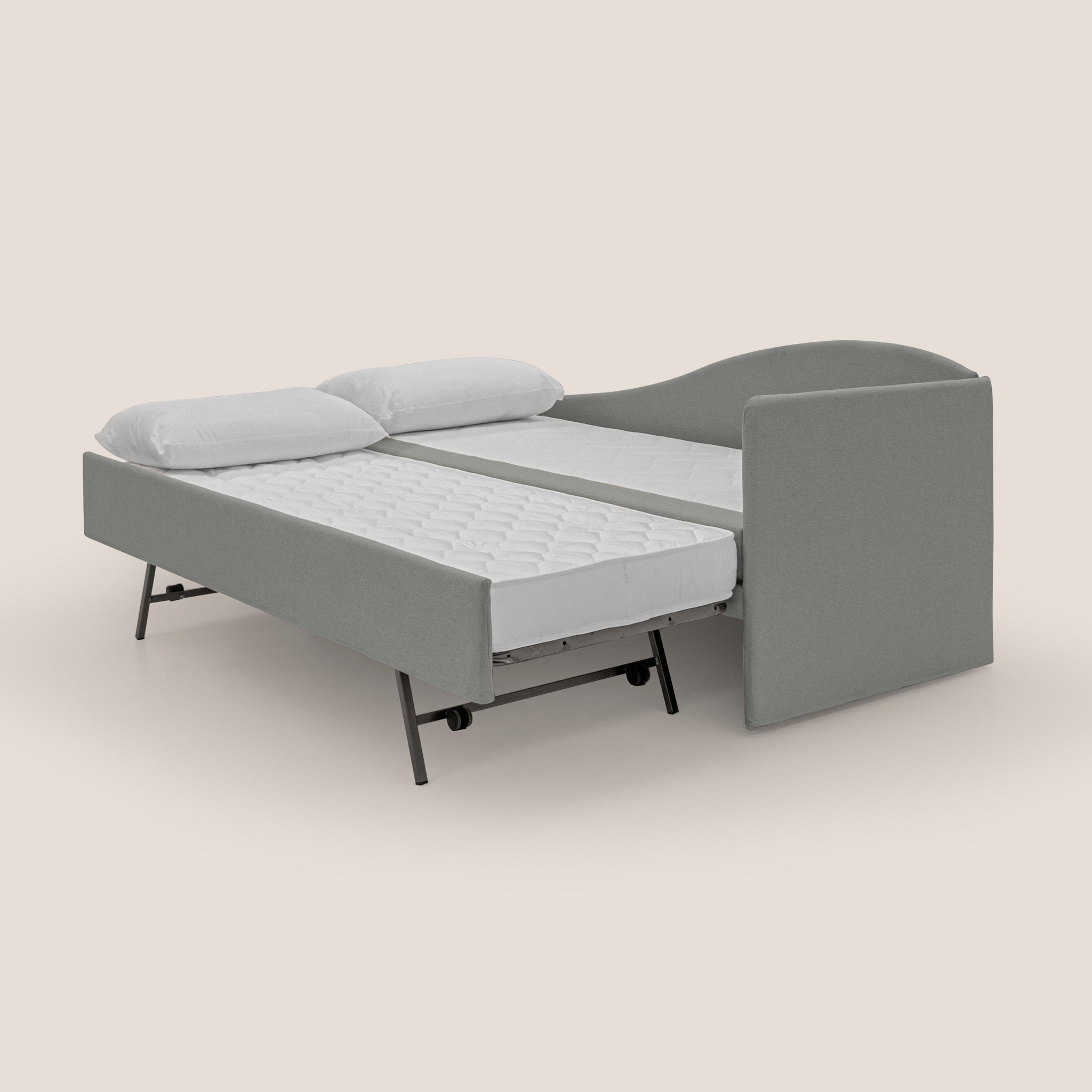 Nolo Duplex Sofa mit Doppelbett aus wasserfestem Baumwollartigem Stoff T13