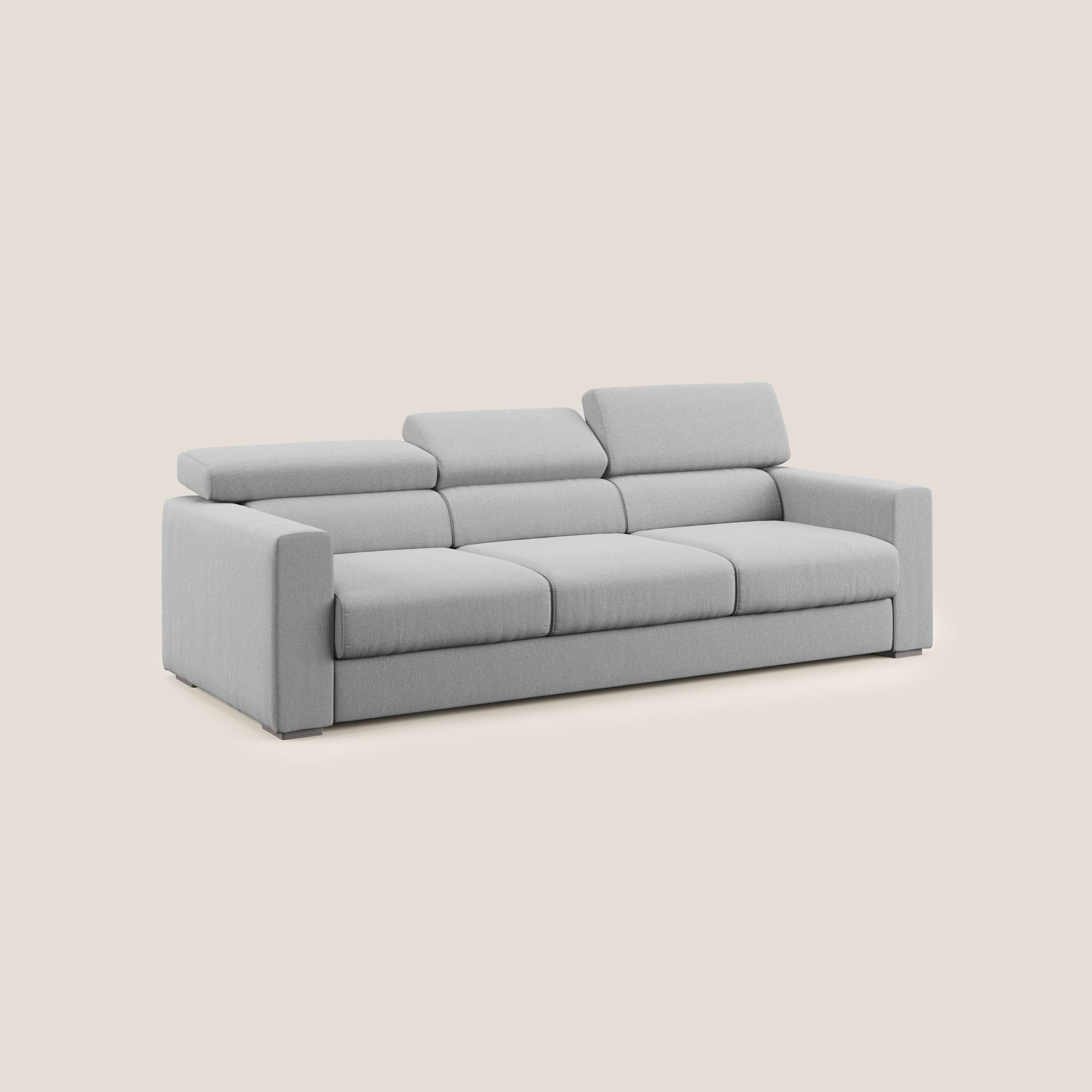 Dylan 3-Sitzer-Sofa mit Bettkastenauszug aus wasserfestem Baumwollartigem Stoff T13