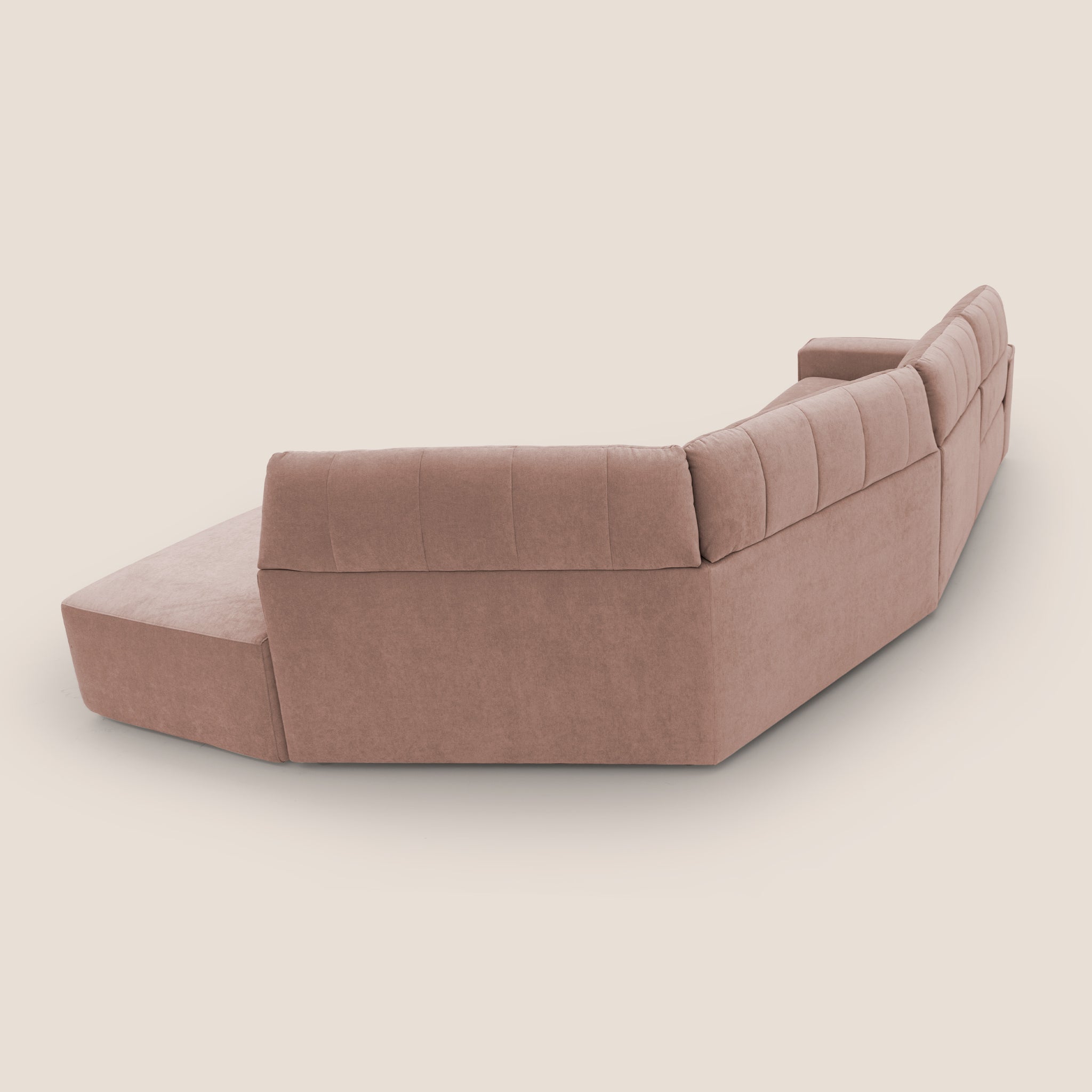 Clark modulares Ecksofa mit elektrischer Relaxoption aus wasserfestem, abwaschbarem Stoff T17