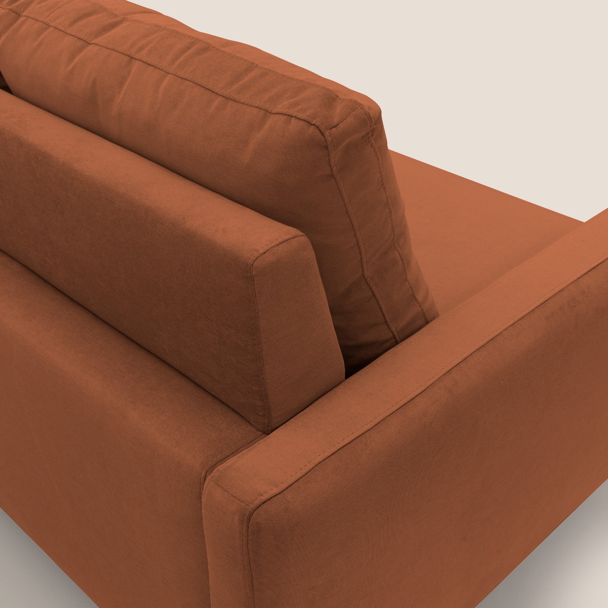 Matisse divano con sedute allungabili e schienali in piuma d'oca in tessuto smacchiabile T17 - divani.store