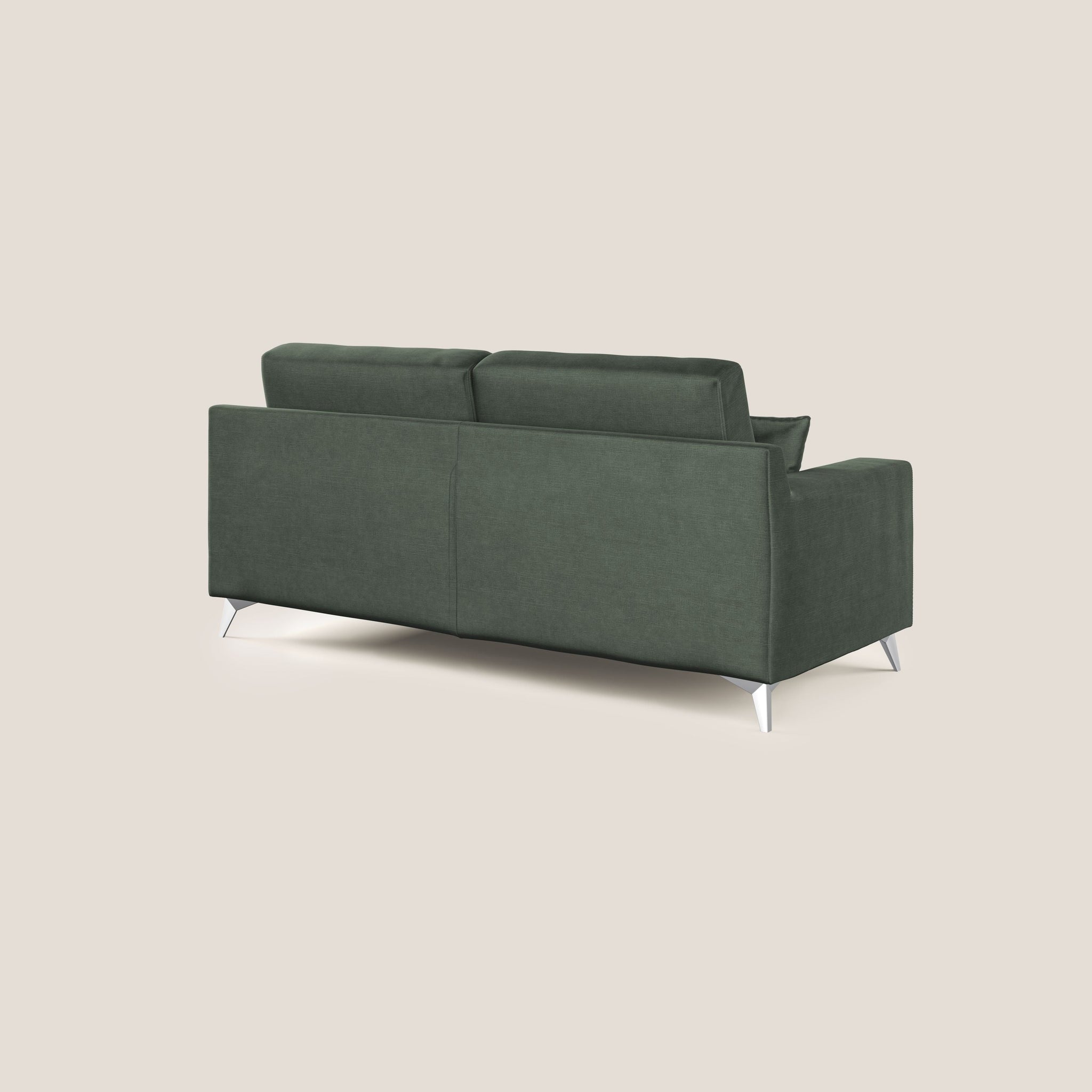 Michael modernes Sofa aus weichem wasserfestem Samt T01