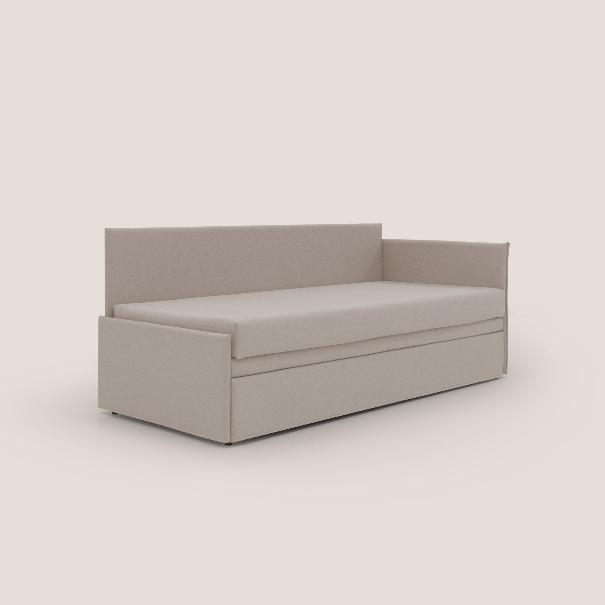 Durini Duplex Sofa mit Doppelbett aus wasserfestem Baumwollartigem Stoff T13