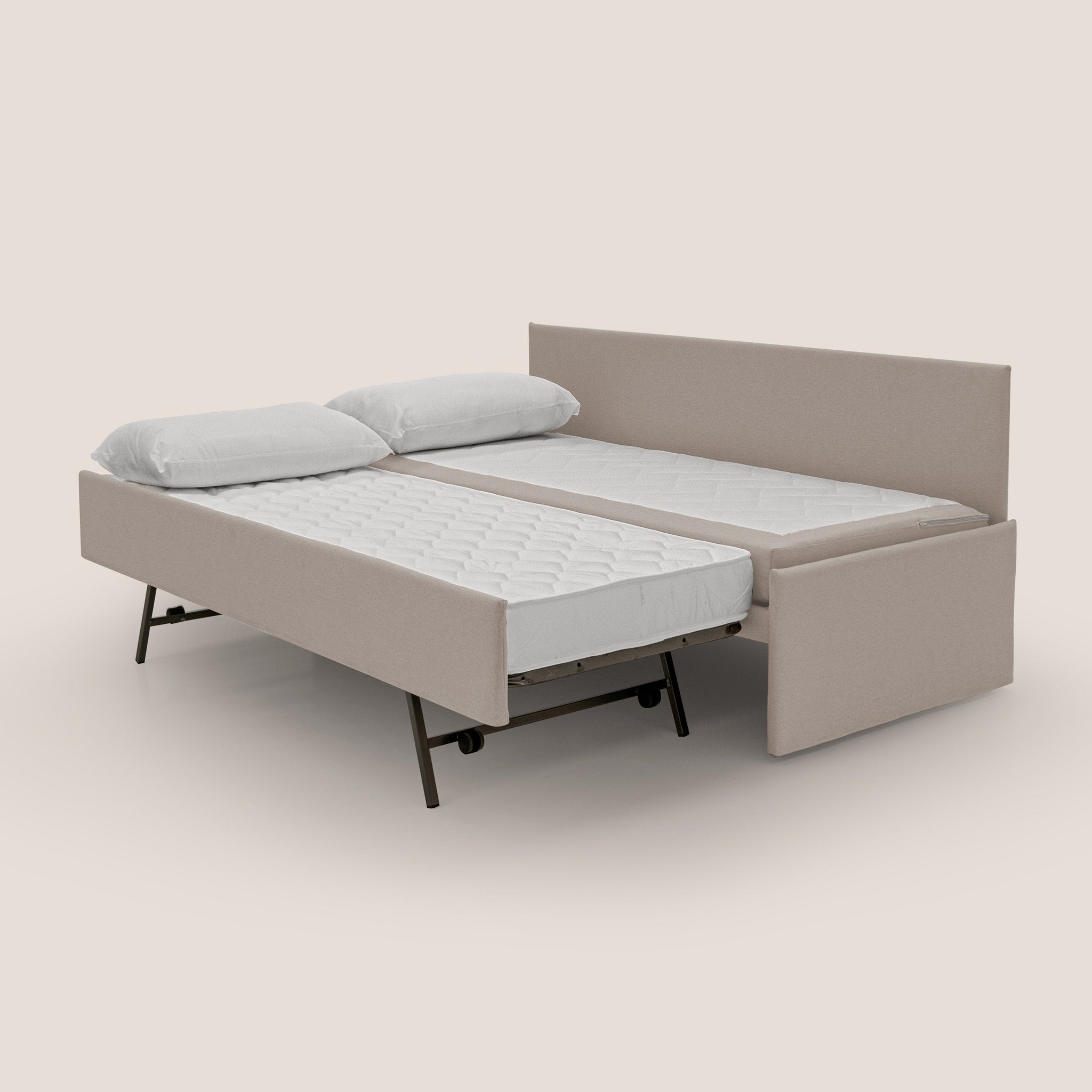 Naviglio Duplex Sofa mit Doppelbett aus wasserfestem Baumwollartigem Stoff T13