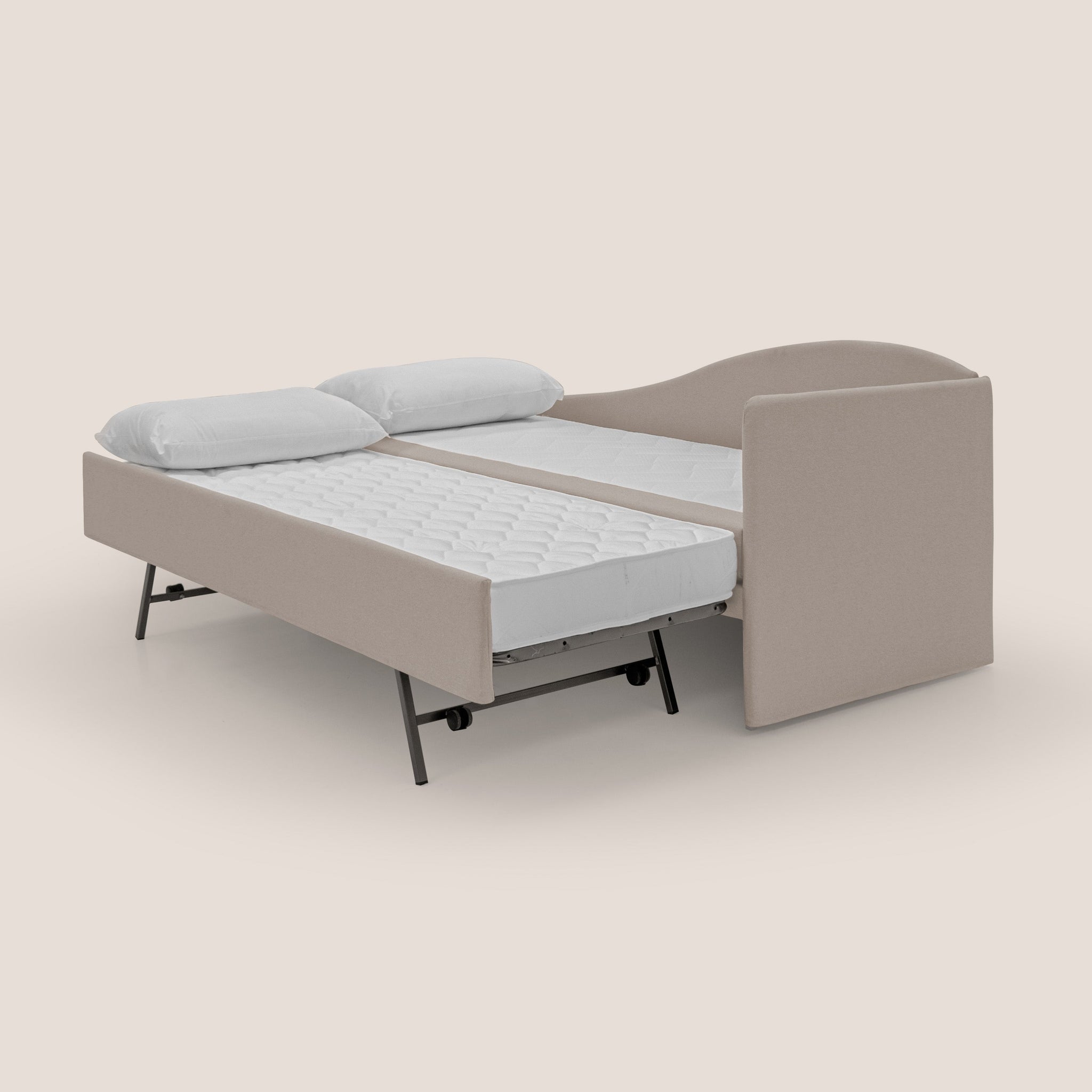 Nolo Duplex Sofa mit Doppelbett aus wasserfestem Baumwollartigem Stoff T13