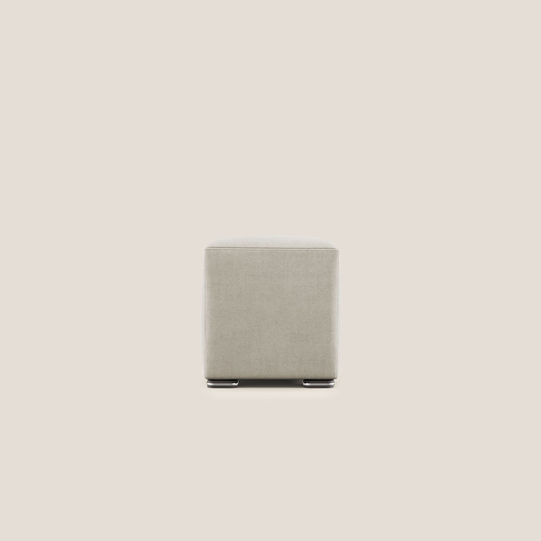 Cube Hocker aus weichem, wasserfestem Stoff T02