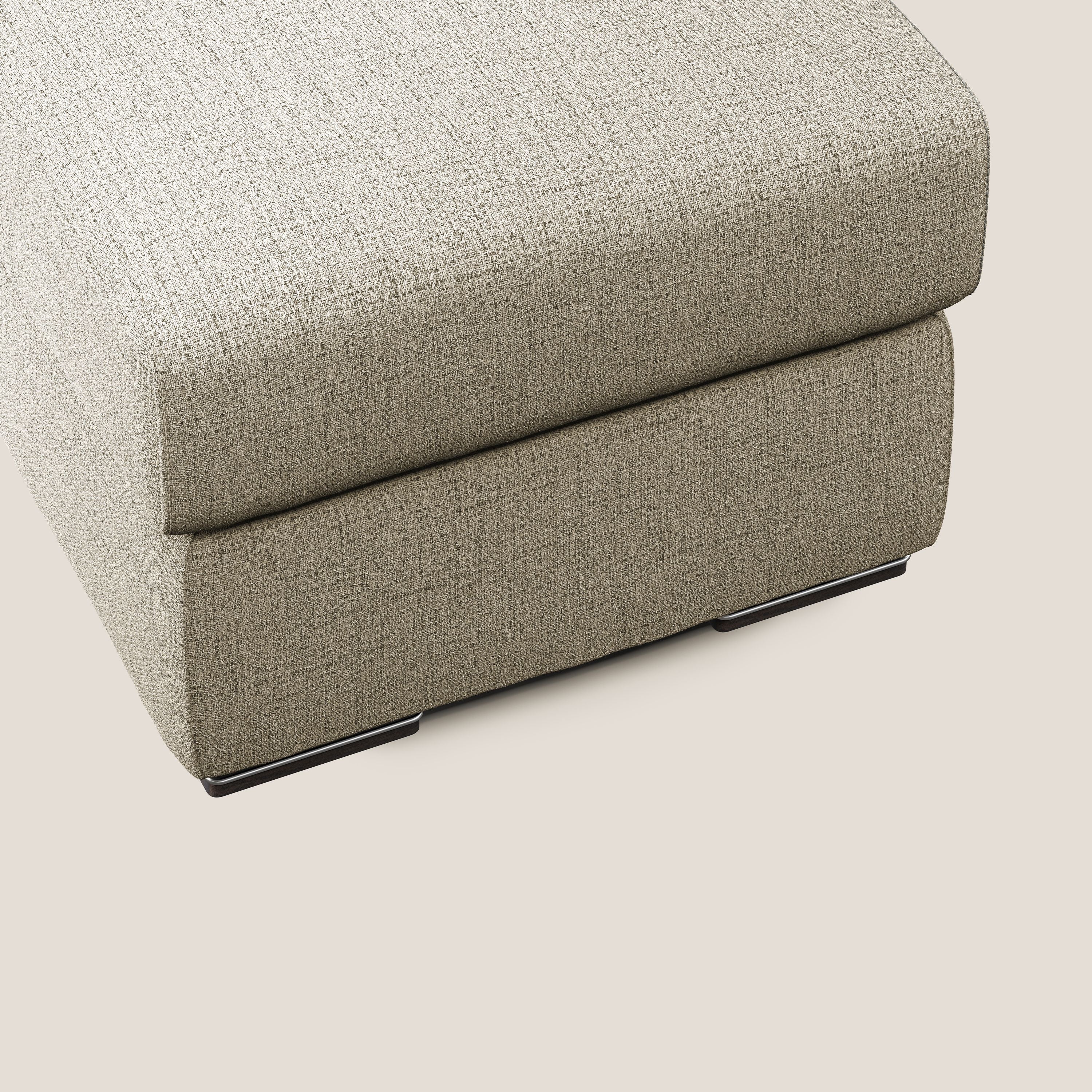 Sun pouf apribile contenitore in tessuto impermeabile fiammato T03 beige - divani.store