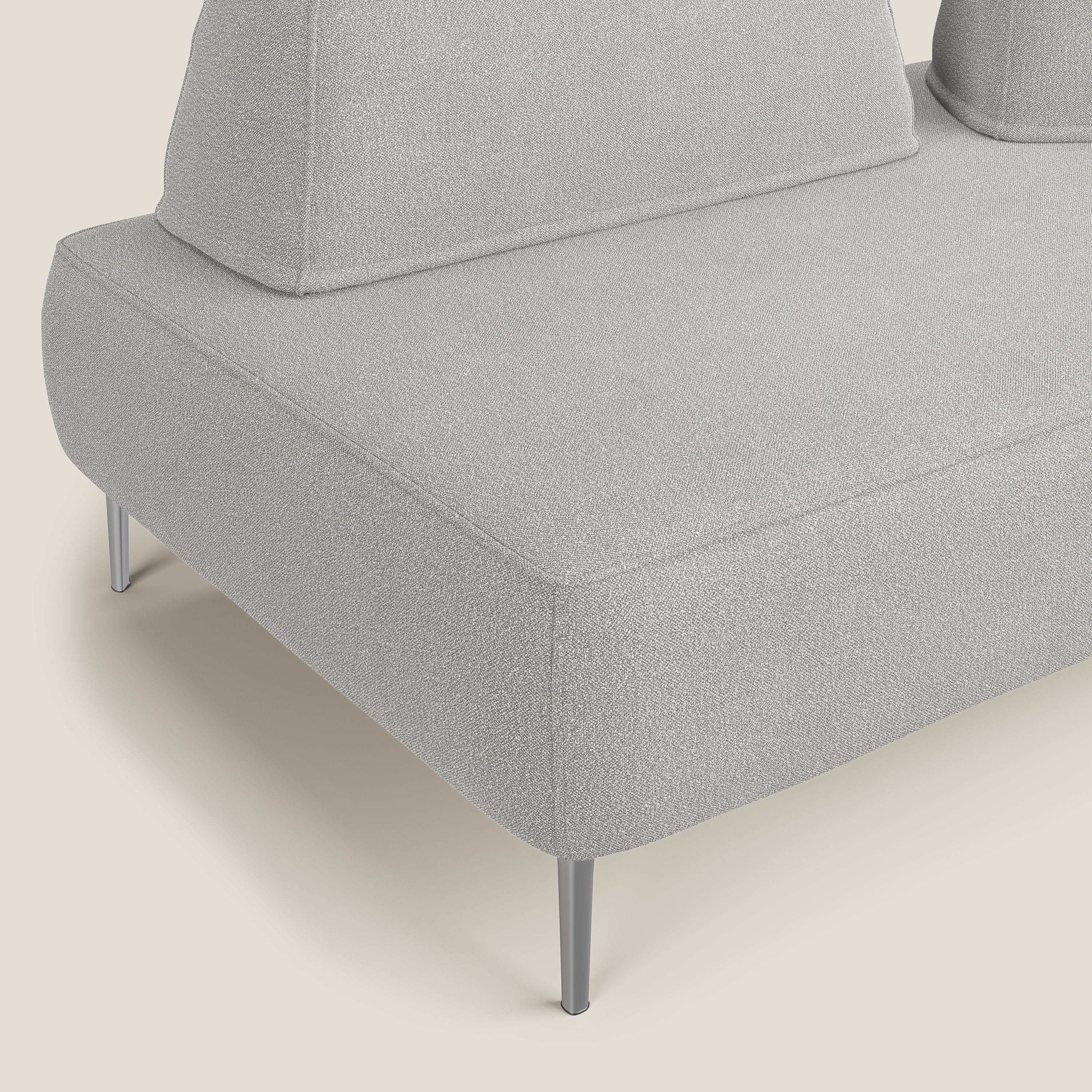 Newton divano modulare con schienali movibili T07 grigio - divani.store