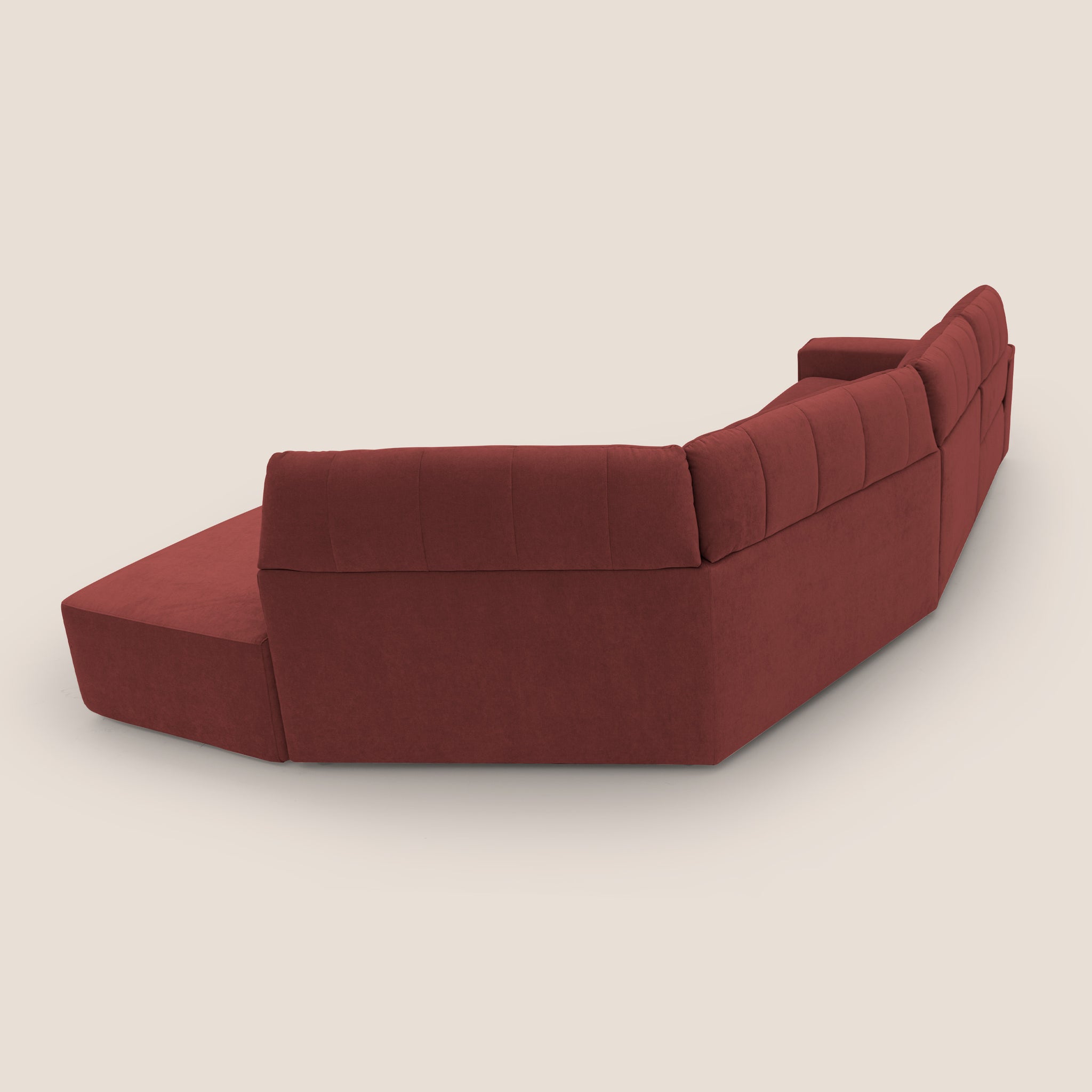 Clark modulares Ecksofa mit elektrischer Relaxoption aus wasserfestem, abwaschbarem Stoff T17