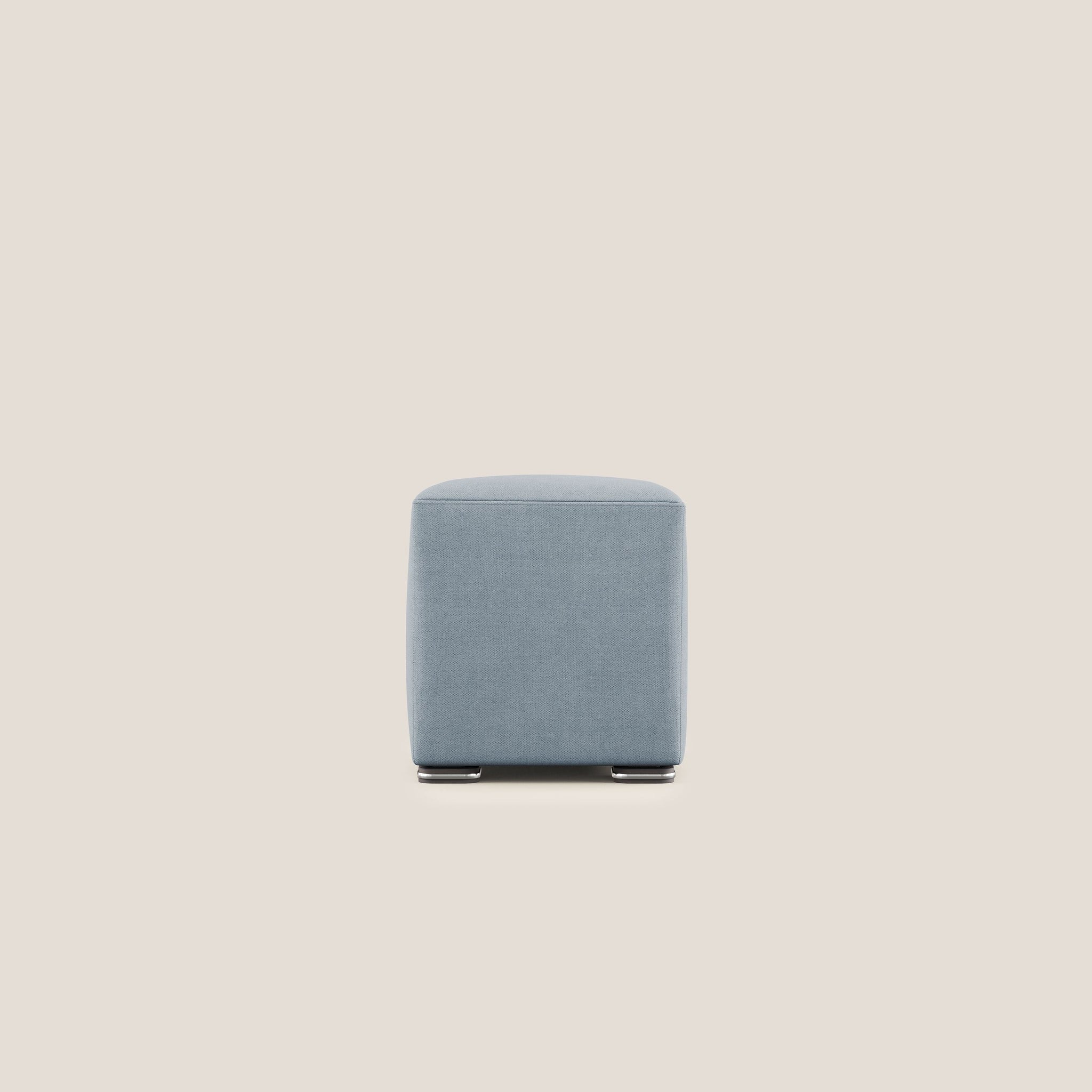 Cube Hocker aus weichem, wasserfestem Stoff T02