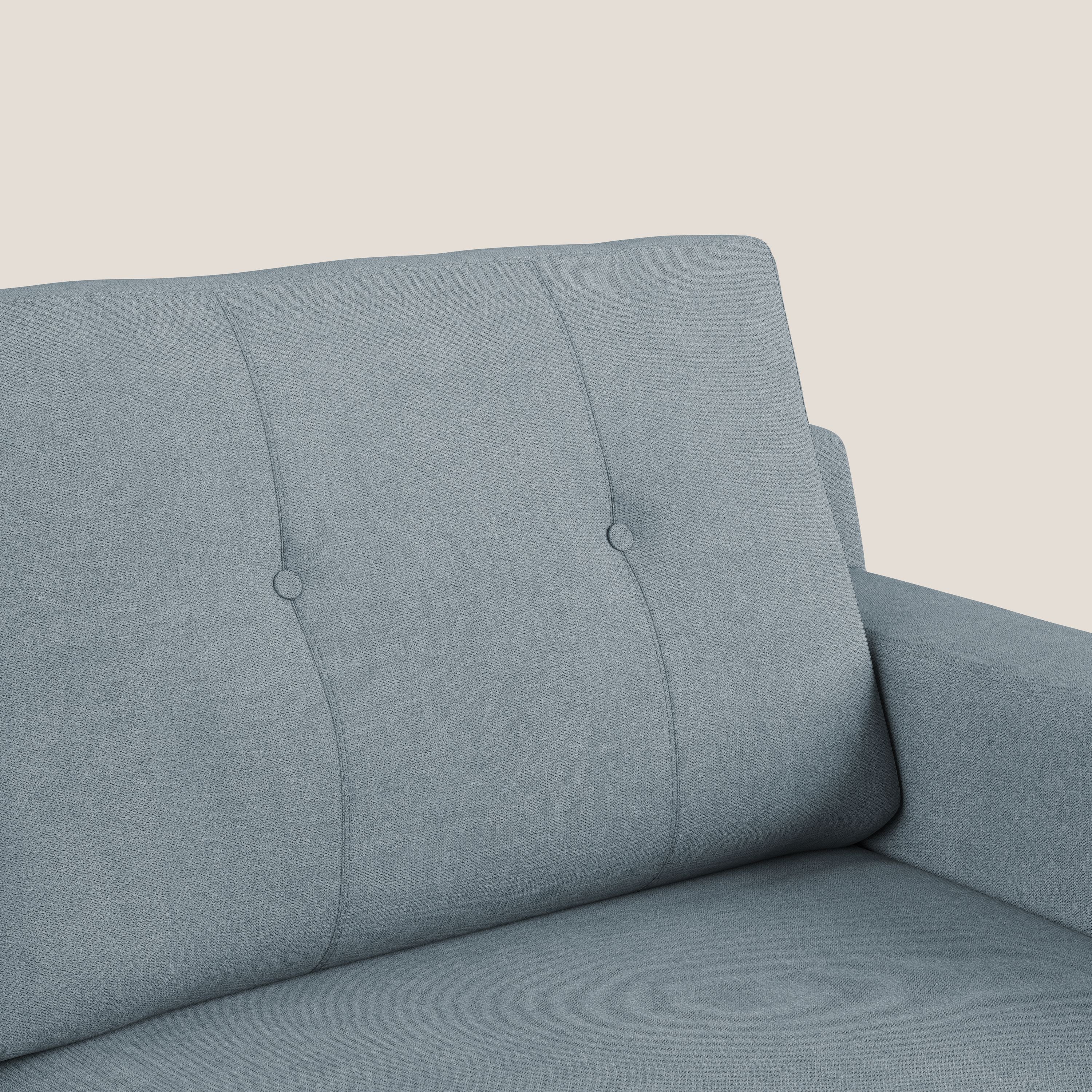 Danish divano moderno in tessuto morbido impermeabile T02 carta da zucchero - divani.store