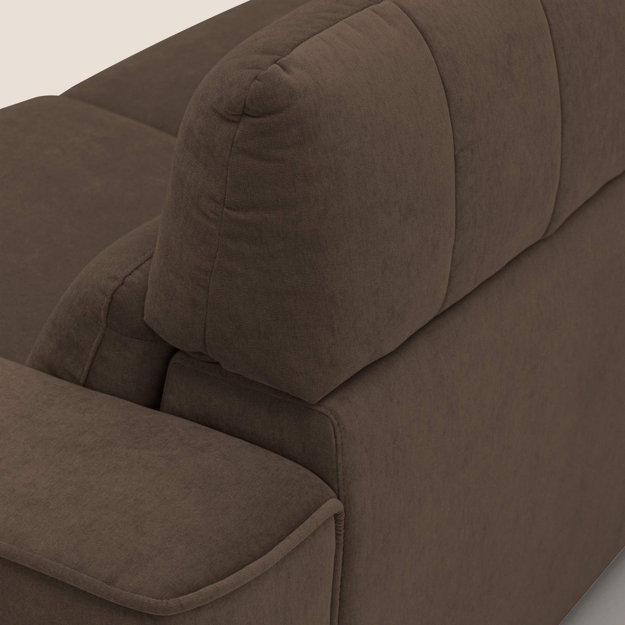 Clark modulares Ecksofa mit elektrischer Relaxoption aus wasserfestem, abwaschbarem Stoff T17