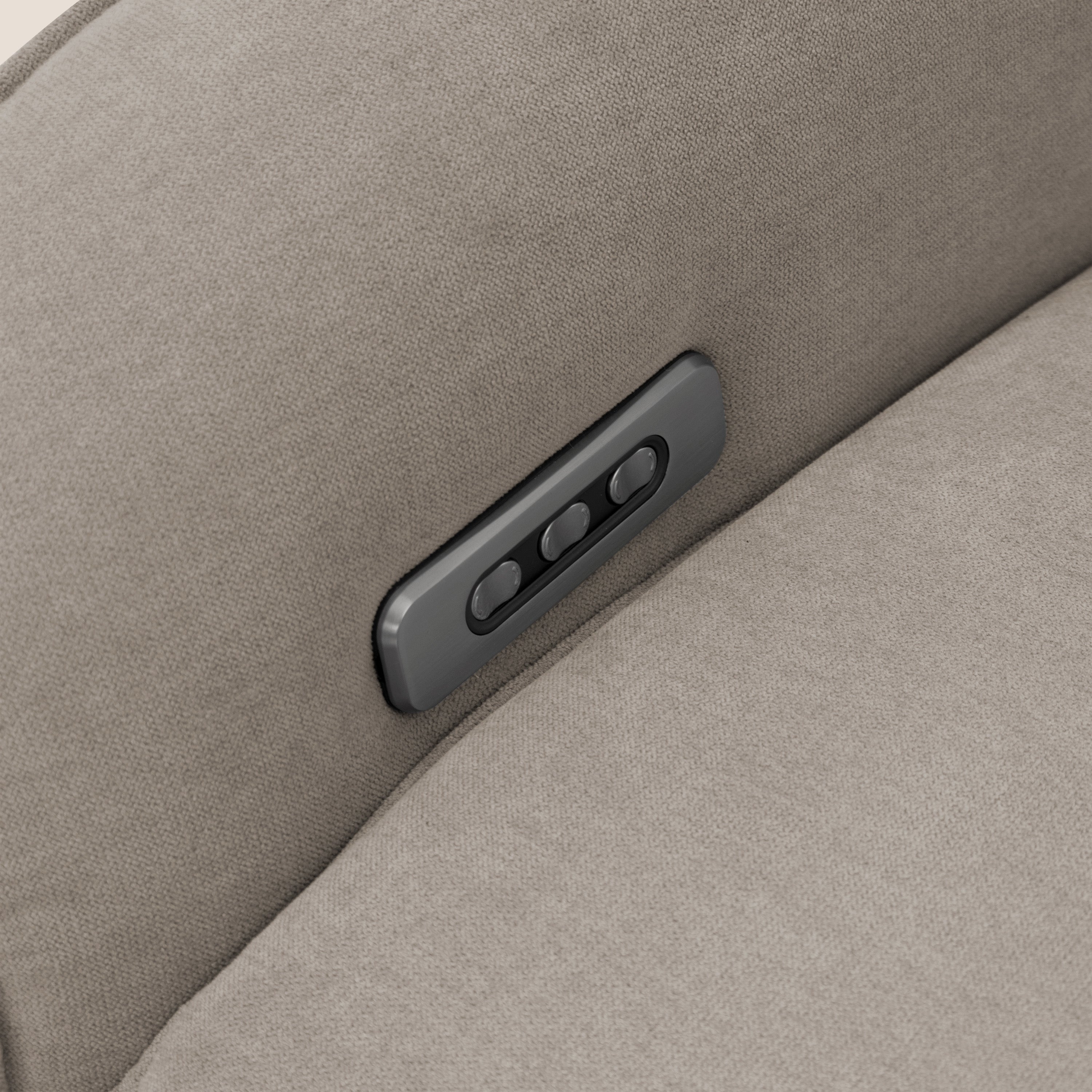 EVA Poltroncina RELAX in morbido tessuto impermeabile T02 beige - divani.store