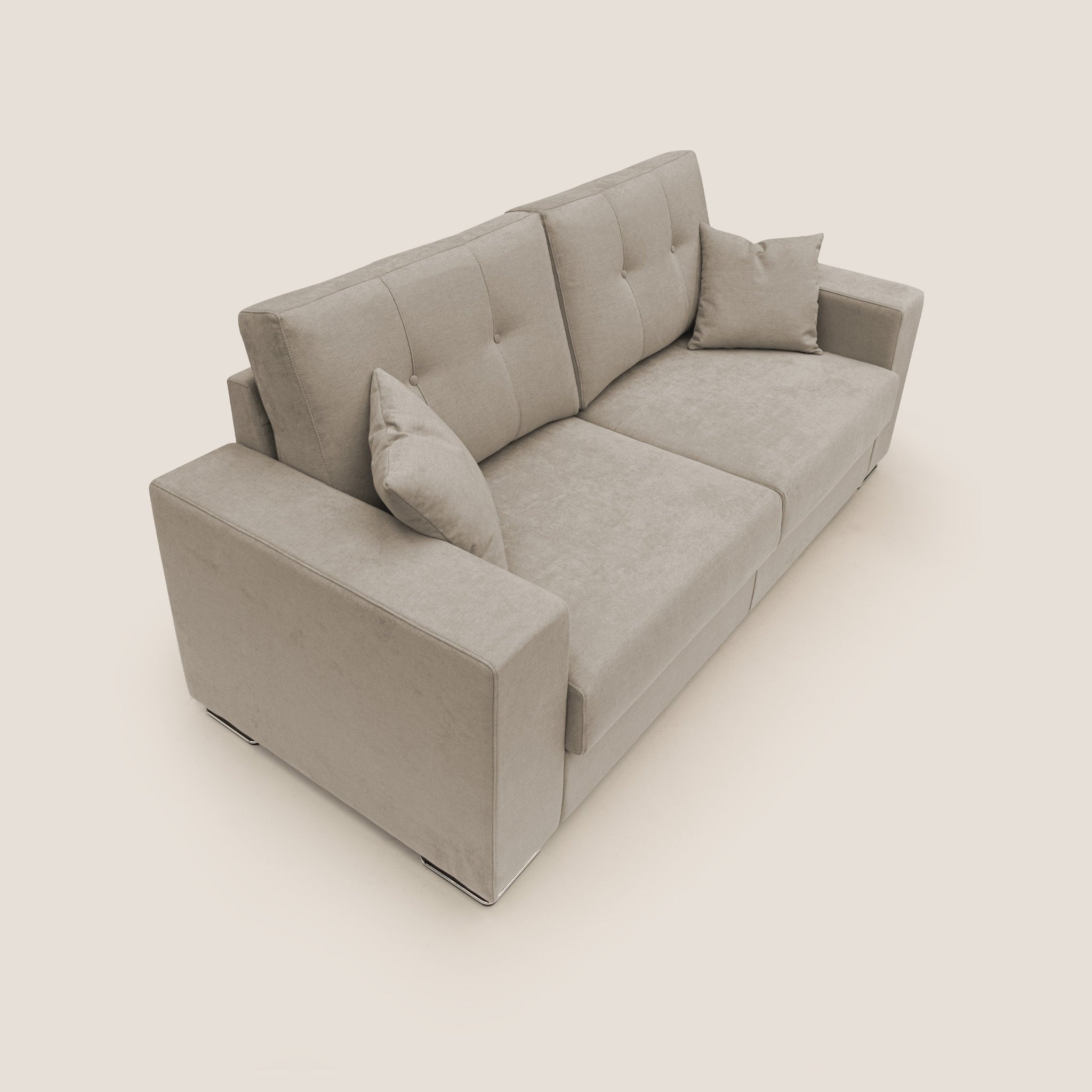 Giove Sofa aus weichem wasserfestem Stoff T02