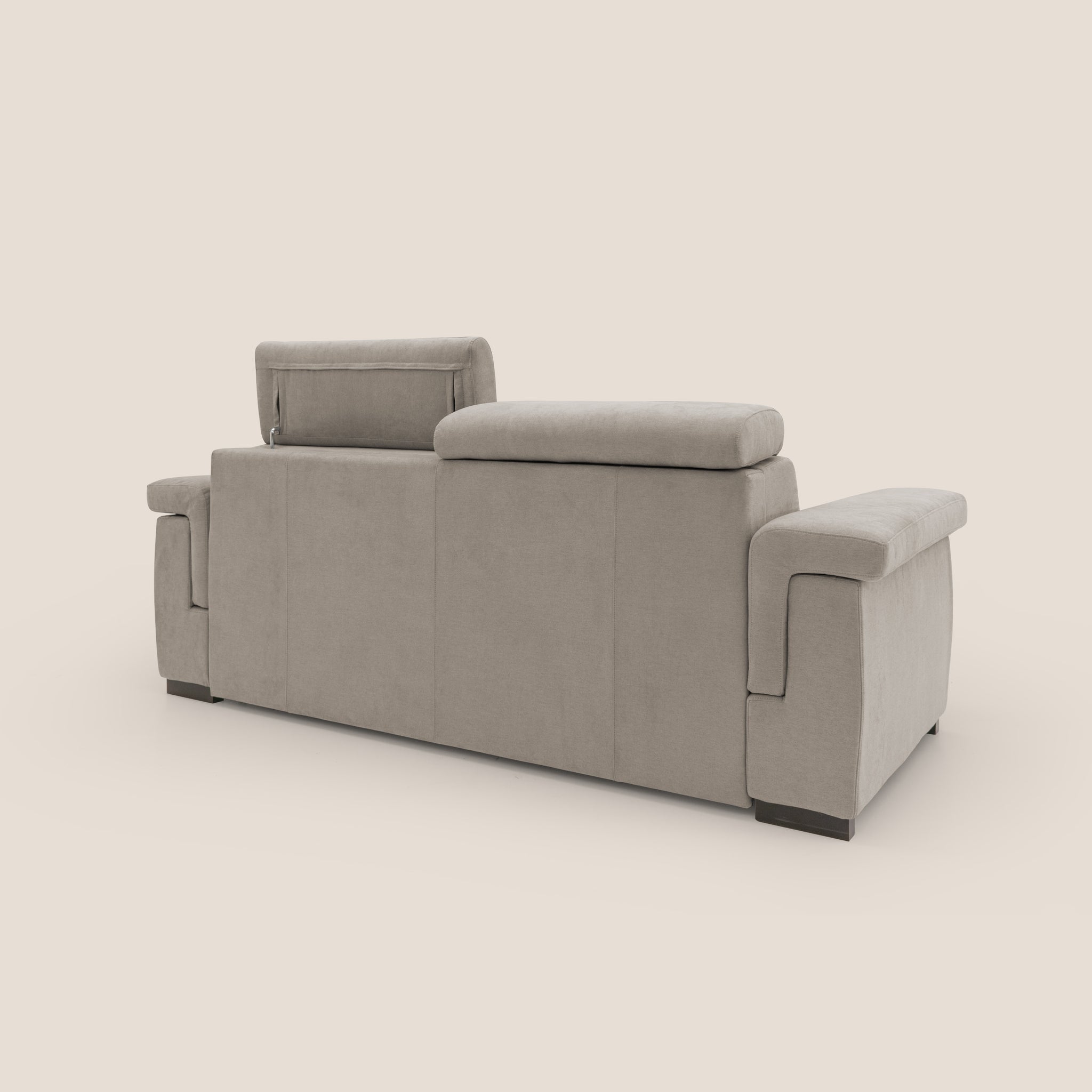 Bjorn Schlafsofa 240 cm (mat. 160x197 cm) mit H18 cm Matratze aus wasserfestem Stoff T02 BEIGE