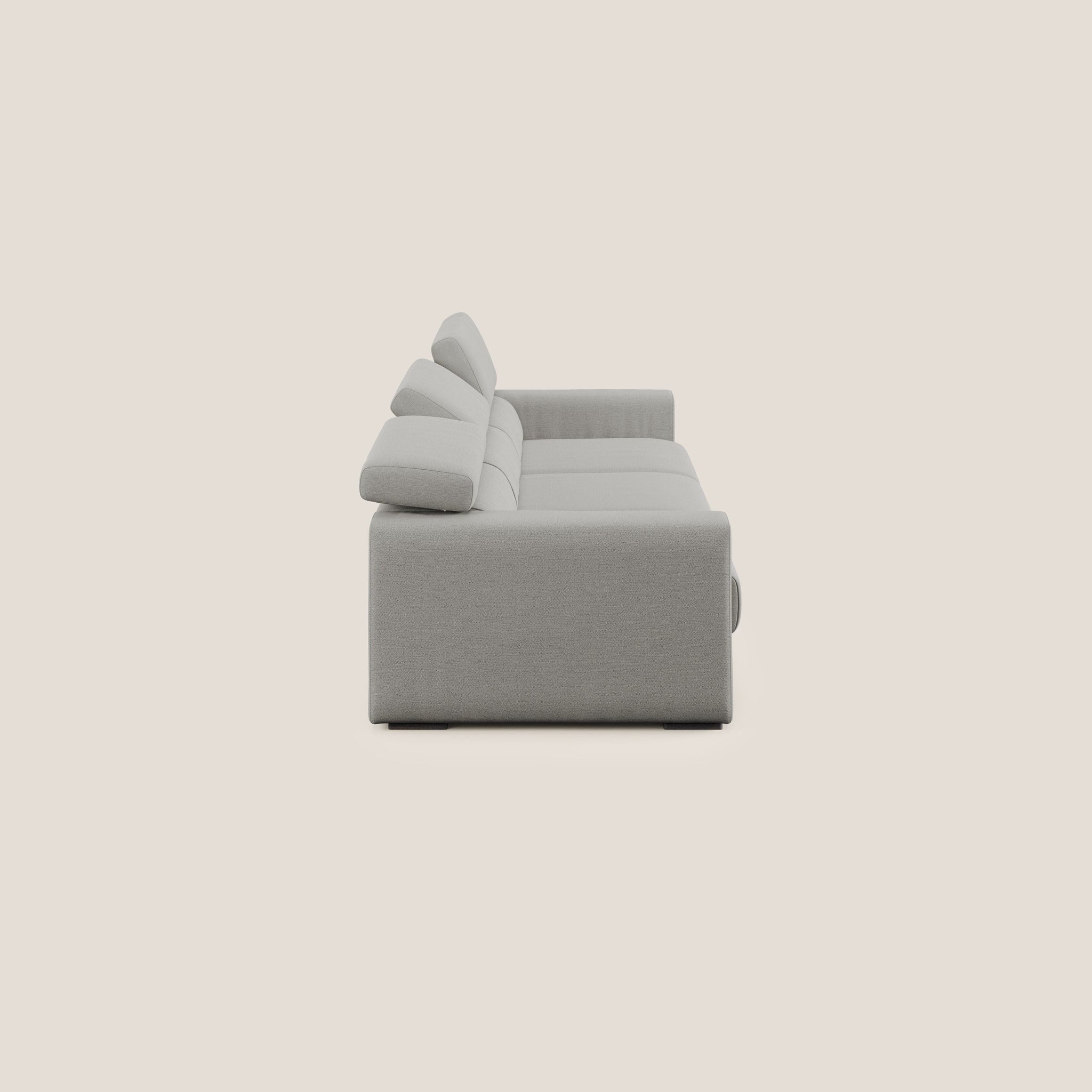 Dylan 3-Sitzer-Sofa mit Bettkastenauszug aus wasserfestem, geflammtem Baumwollartigem Stoff T19