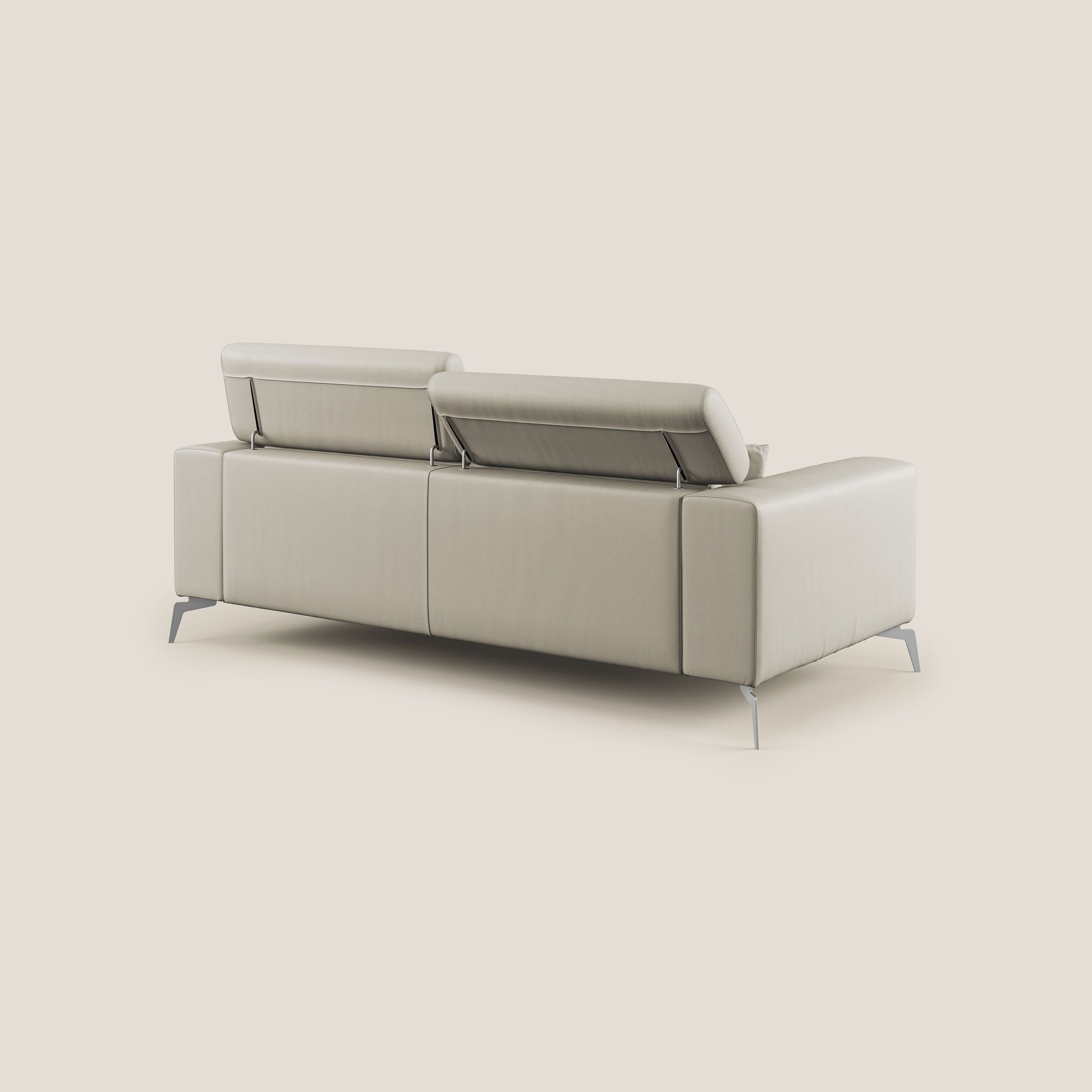 Blade Modernes Sofa mit verstellbaren Kopfstützen aus Kunstleder T04