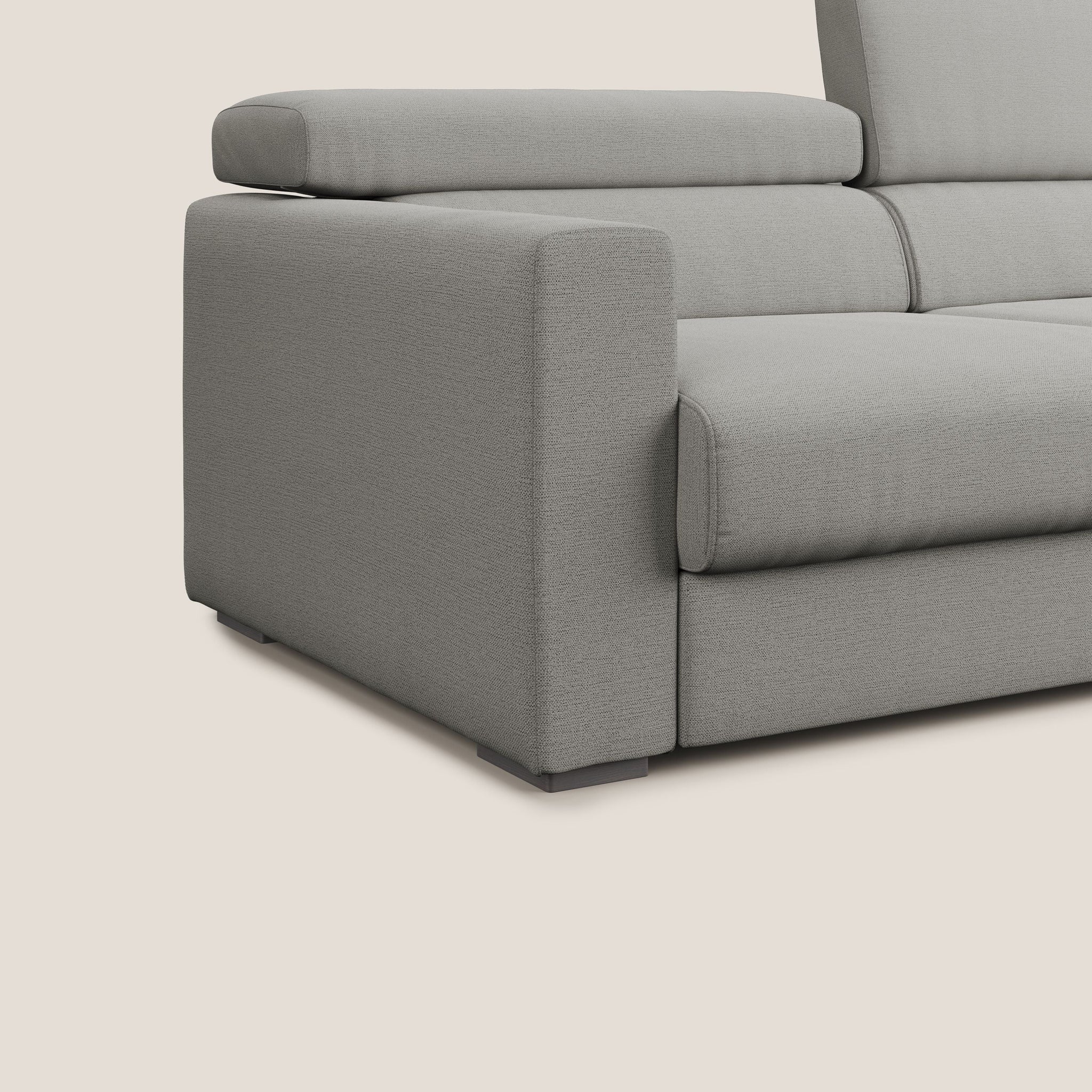 Dylan Sofa mit Bettkastenauszug aus wasserfestem, geflammtem Baumwollartigem Stoff T19