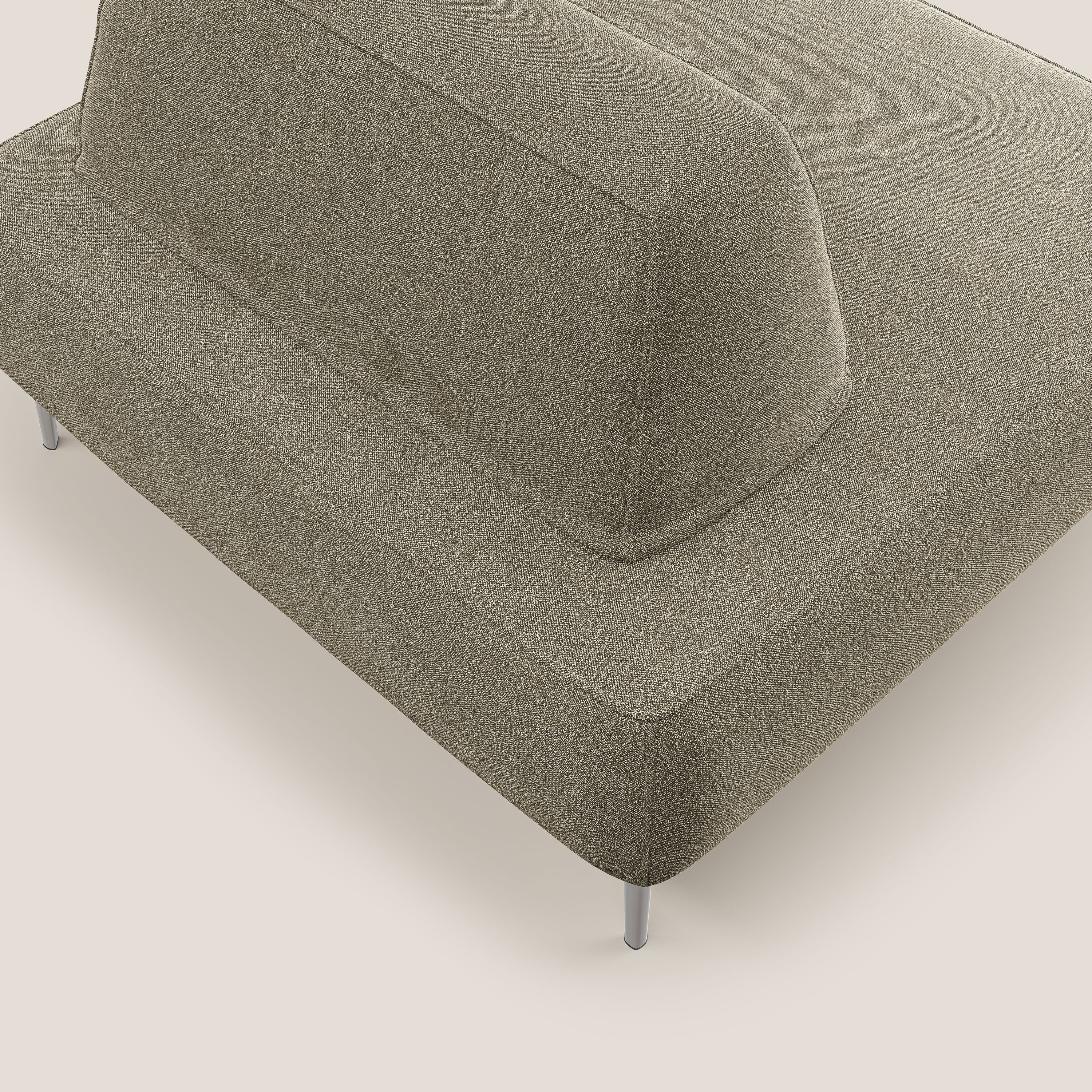 Newton poltrona modulare con schienali movibili T07 beige - divani.store