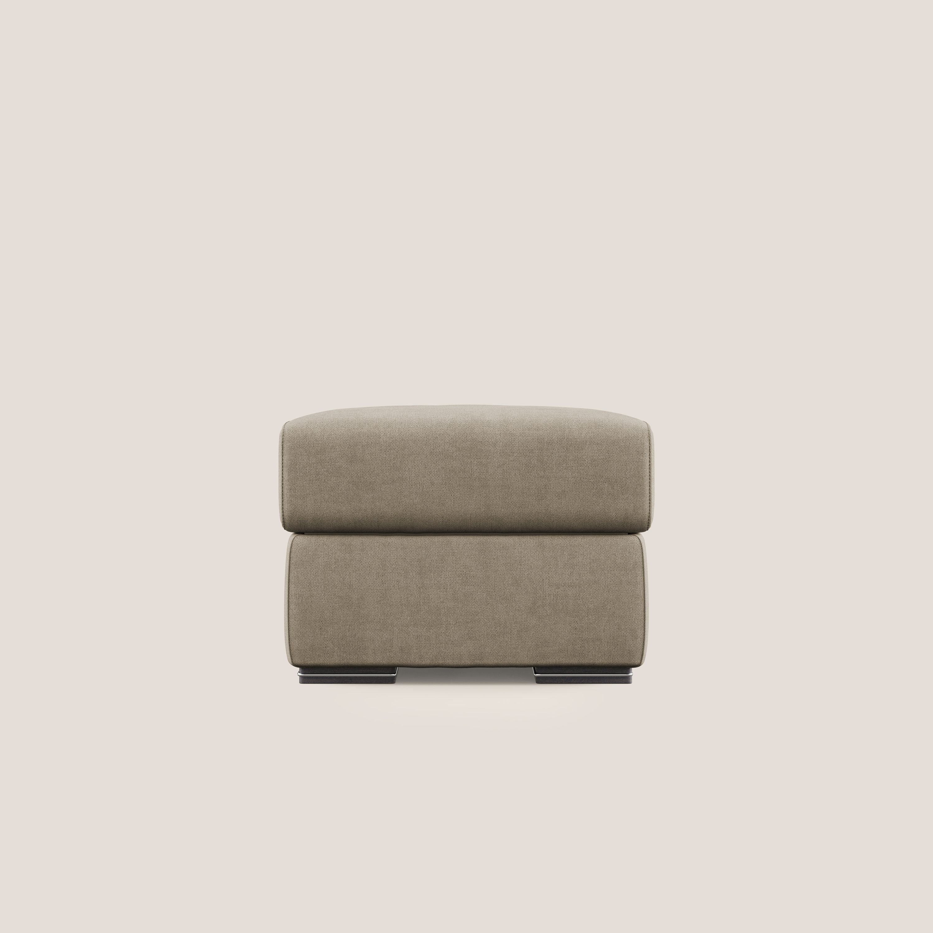 Sun pouf apribile contenitore in tessuto impermeabile T02 beige - divani.store