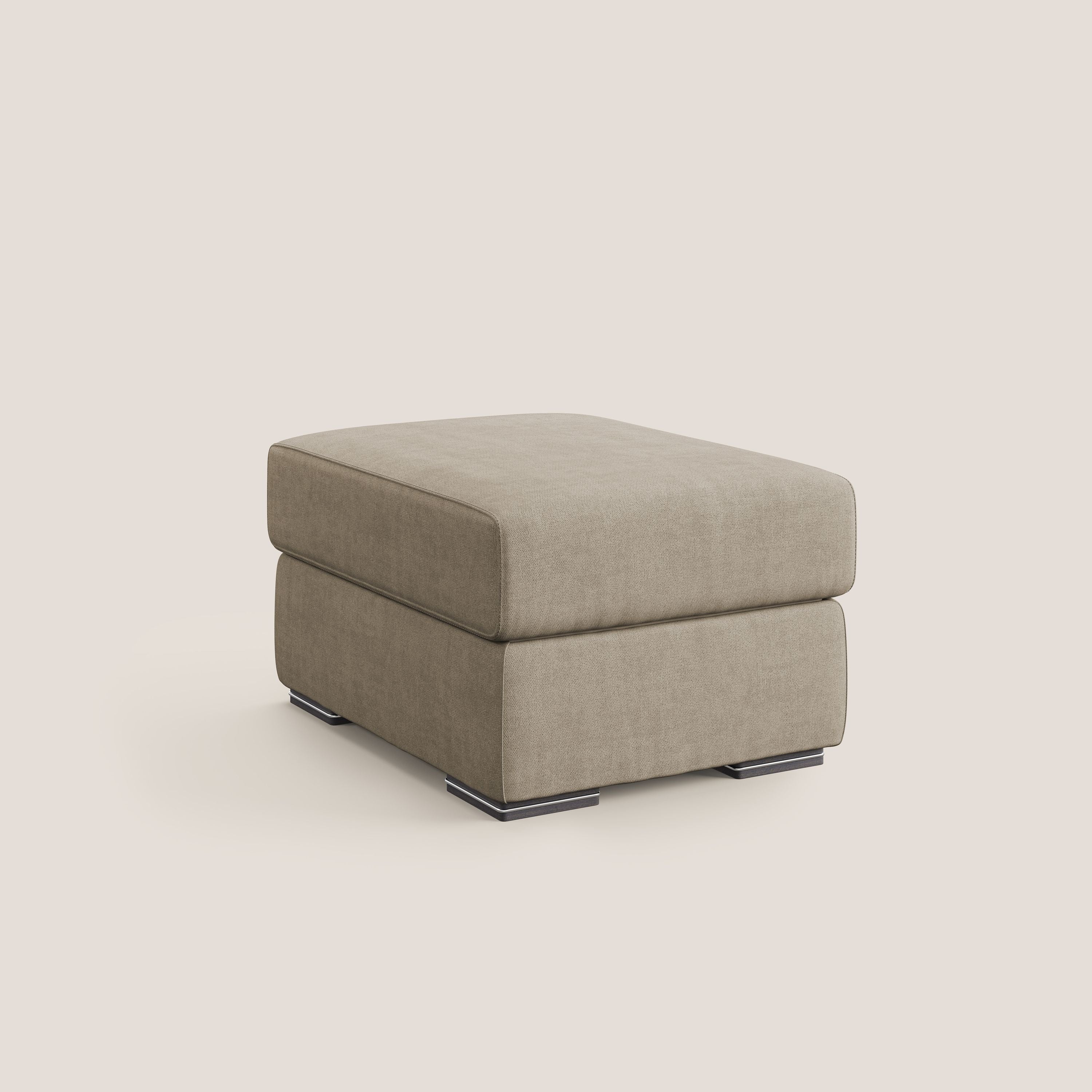 Sun pouf apribile contenitore in tessuto impermeabile T02 beige - divani.store