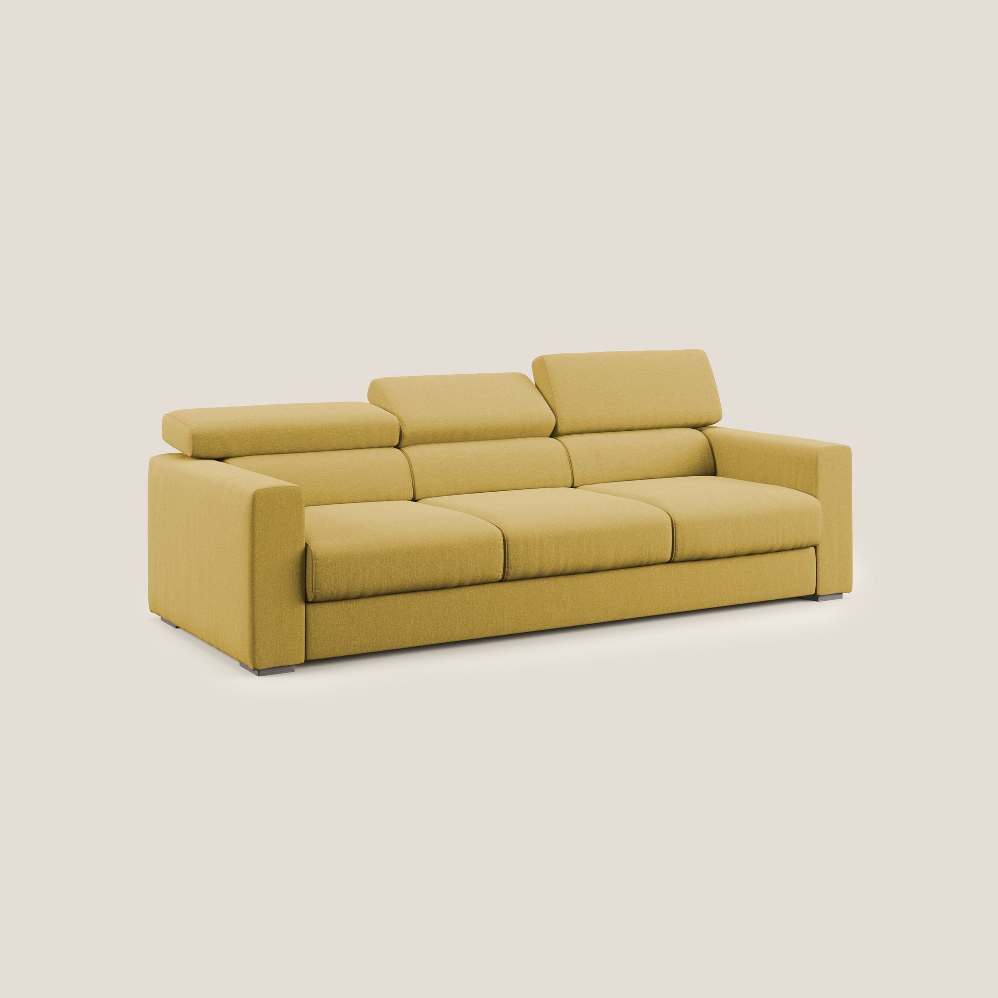 Dylan 3-Sitzer-Sofa mit Bettkastenauszug aus wasserfestem Baumwollartigem Stoff T13