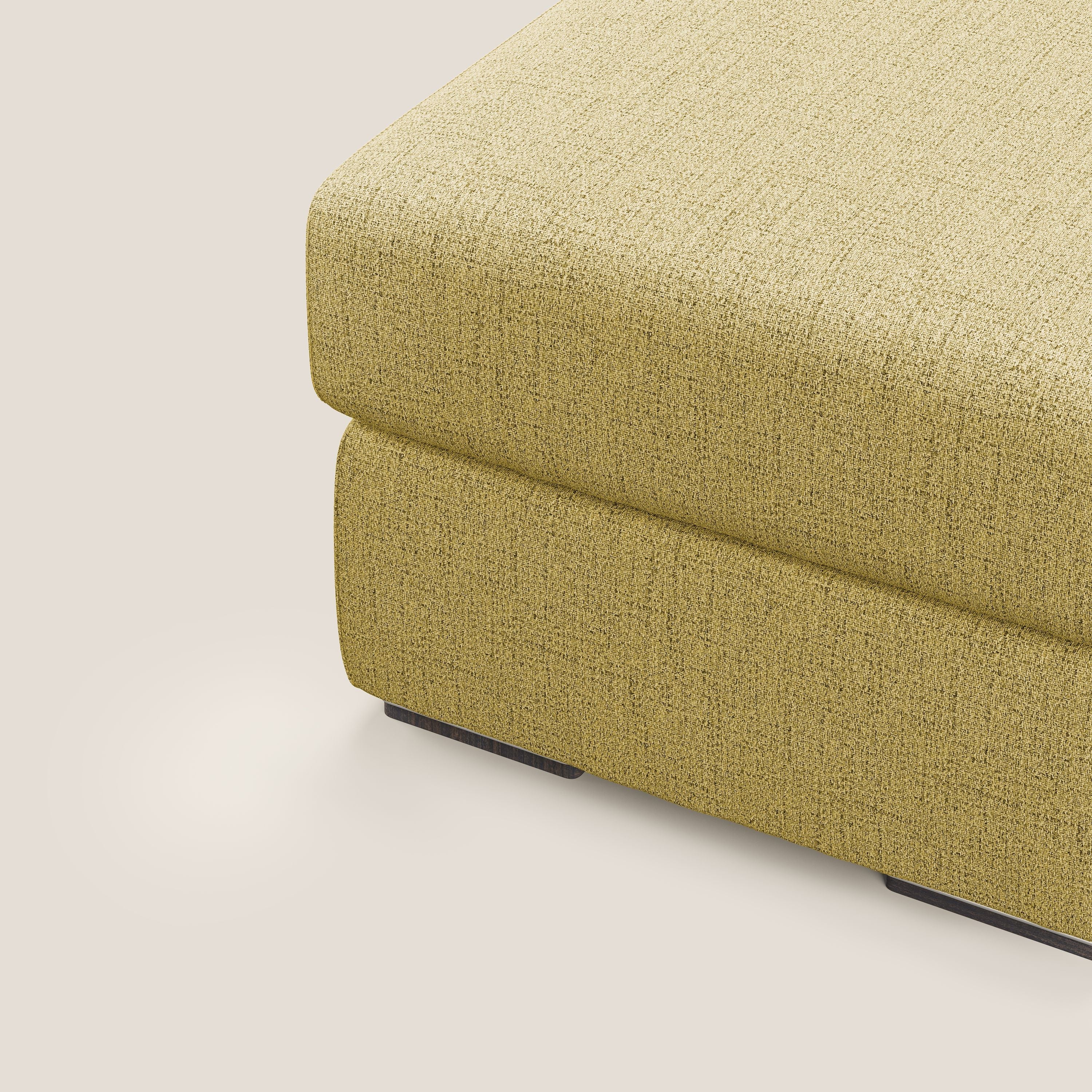 Sun pouf apribile contenitore in tessuto impermeabile fiammato T03 giallo - divani.store