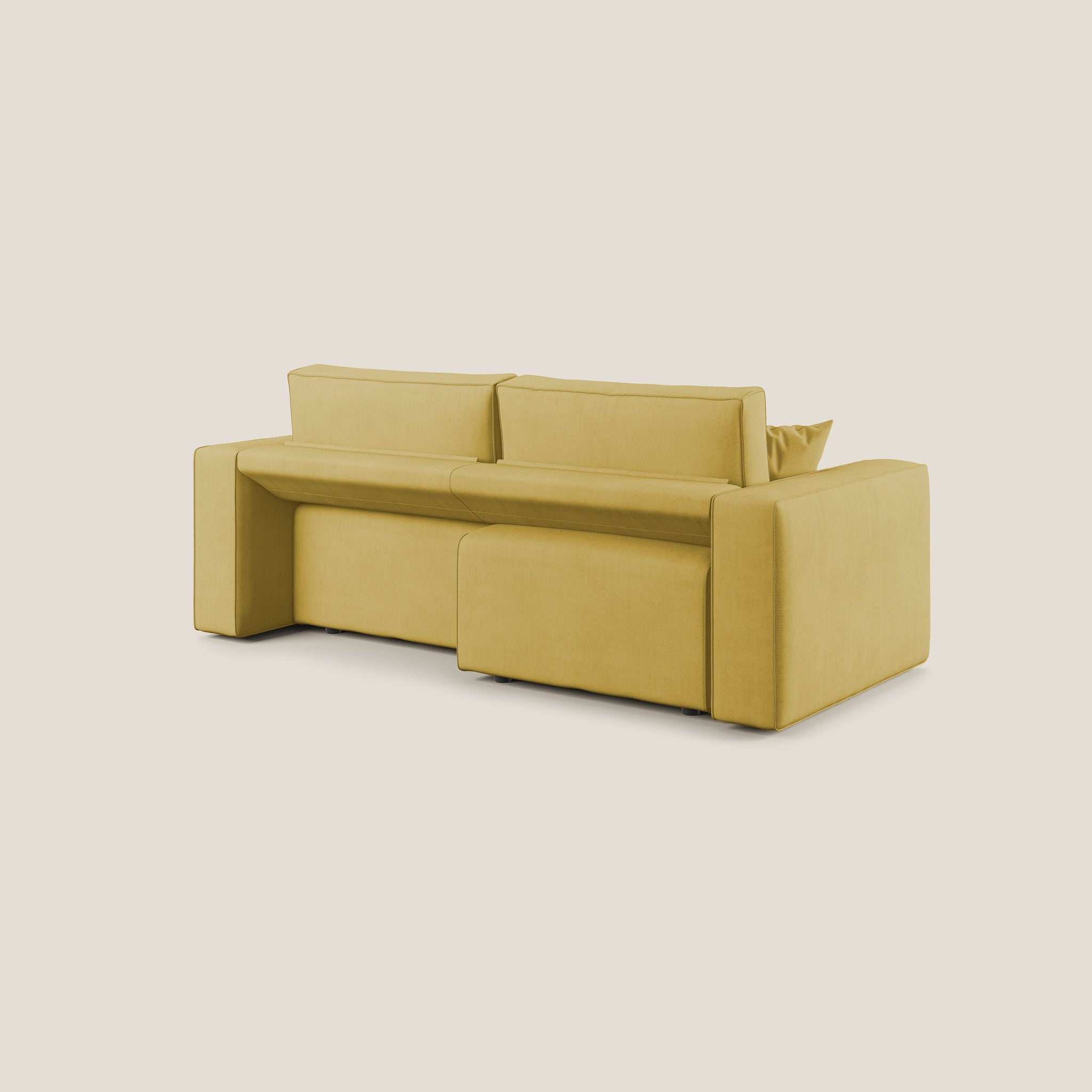 Morfeo Sofa mit ausziehbaren Sitzen aus weichem wasserfestem Stoff T02