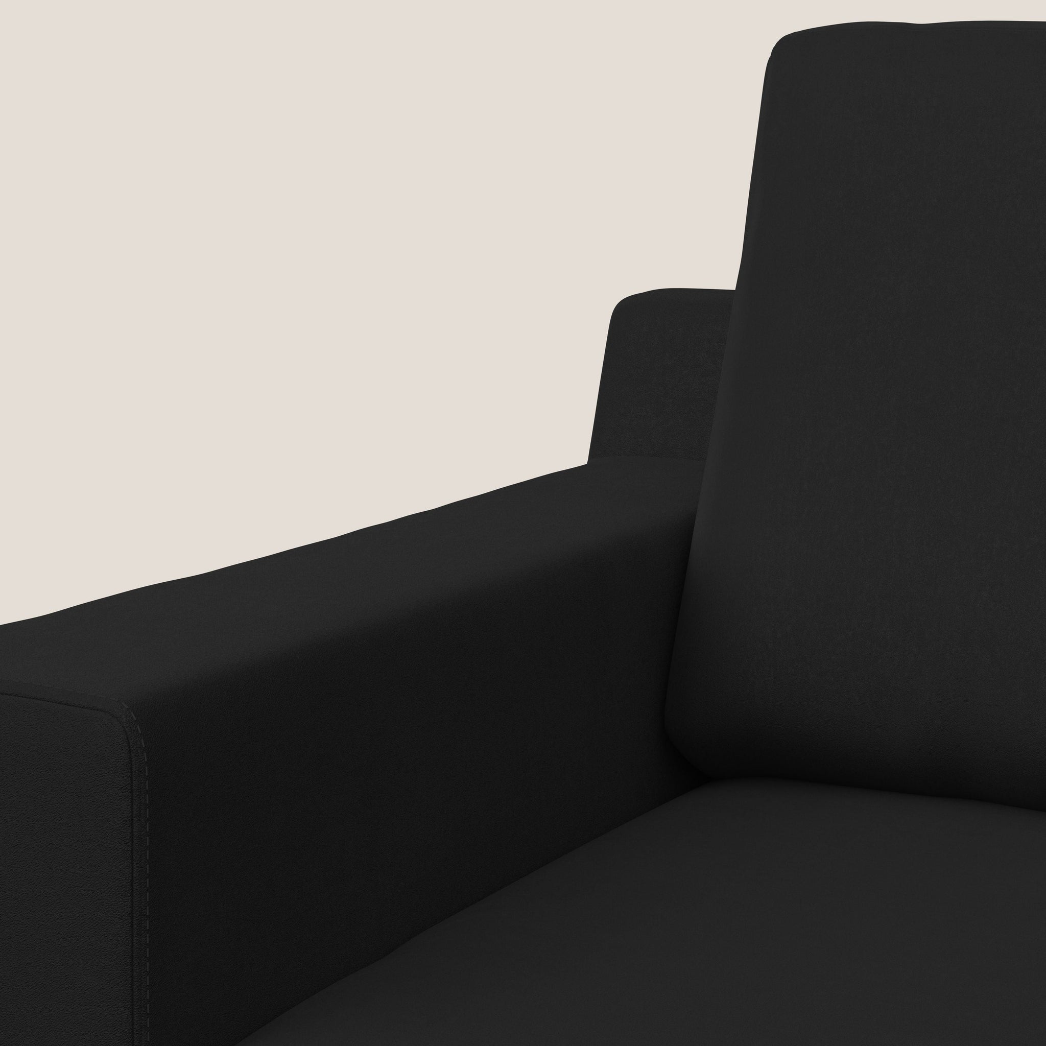 Prestige moderner Sessel aus abwaschbarer Mikrofaser T11