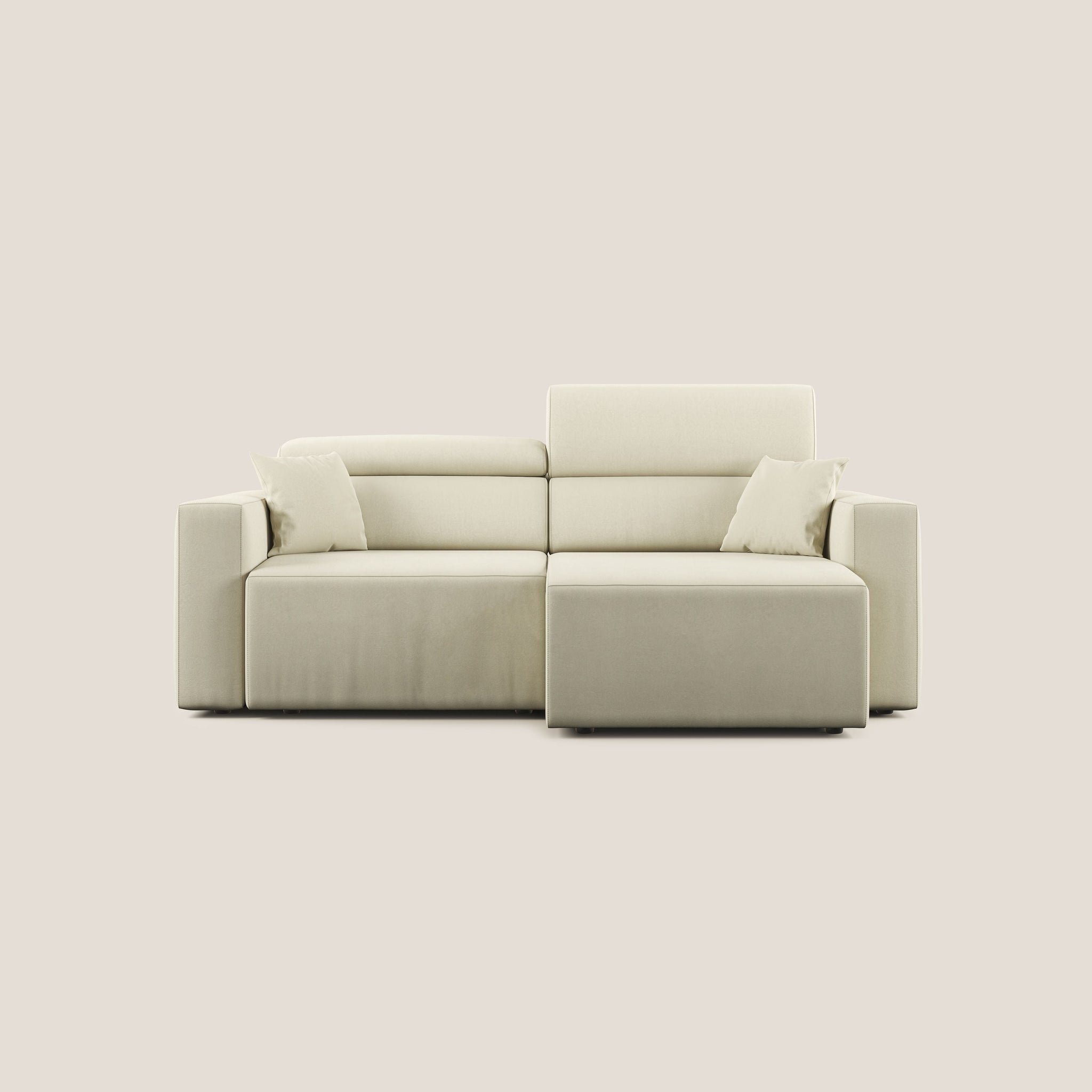 Orwell Sofa mit ausziehbarem Sitz aus abwaschbarer Mikrofaser T11