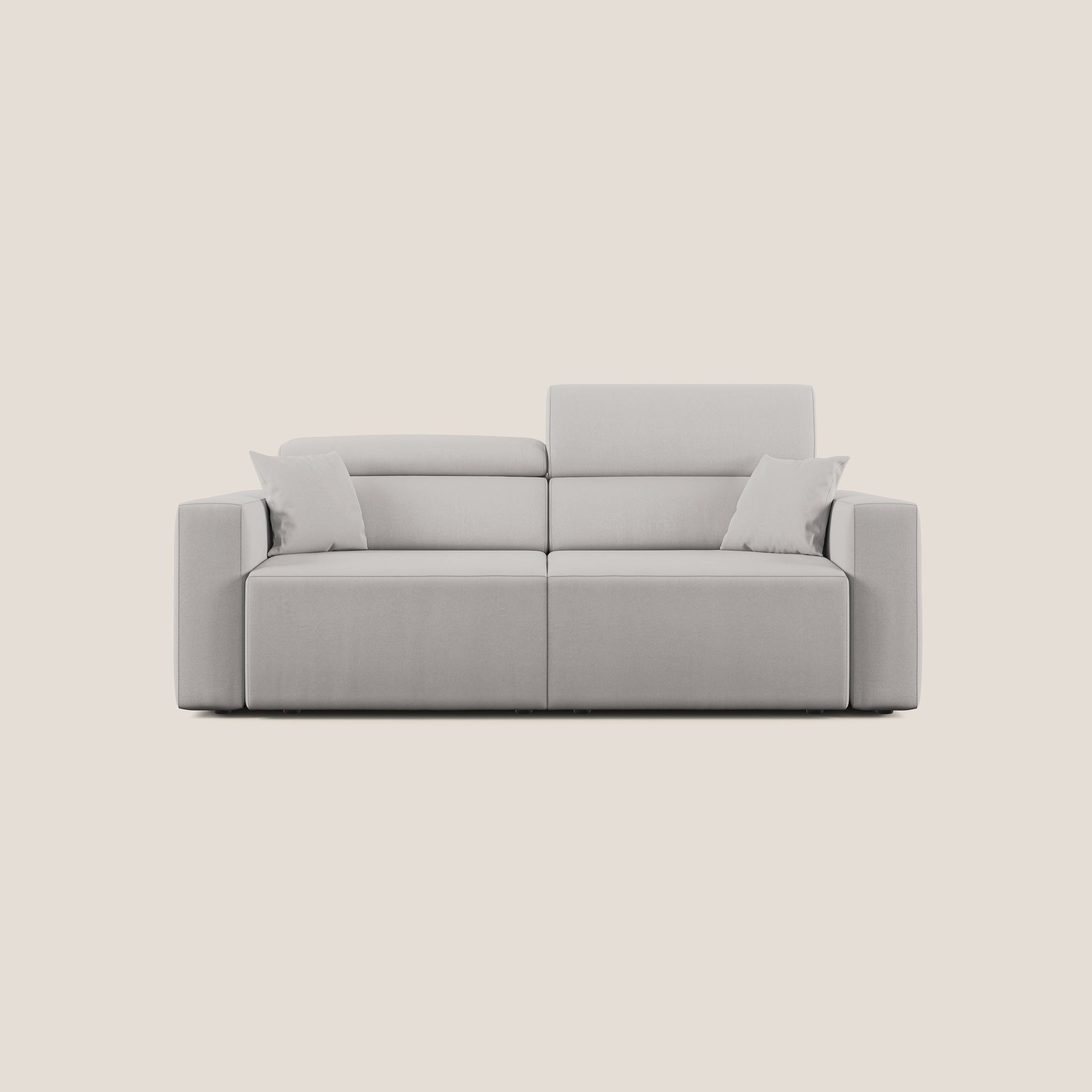 Orwell Sofa mit ausziehbarem Sitz aus abwaschbarer Mikrofaser T11