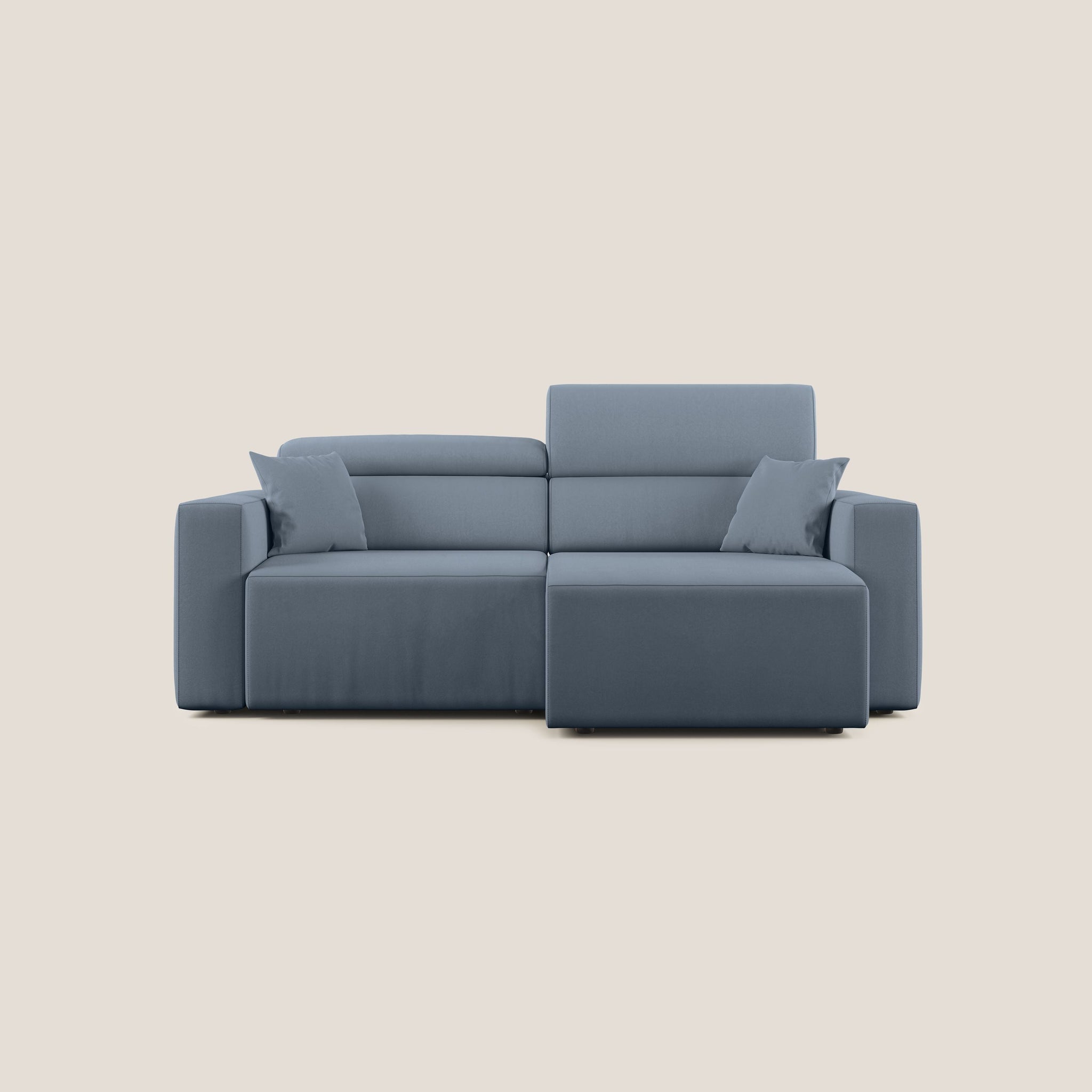 Orwell Sofa mit ausziehbarem Sitz aus abwaschbarer Mikrofaser T11