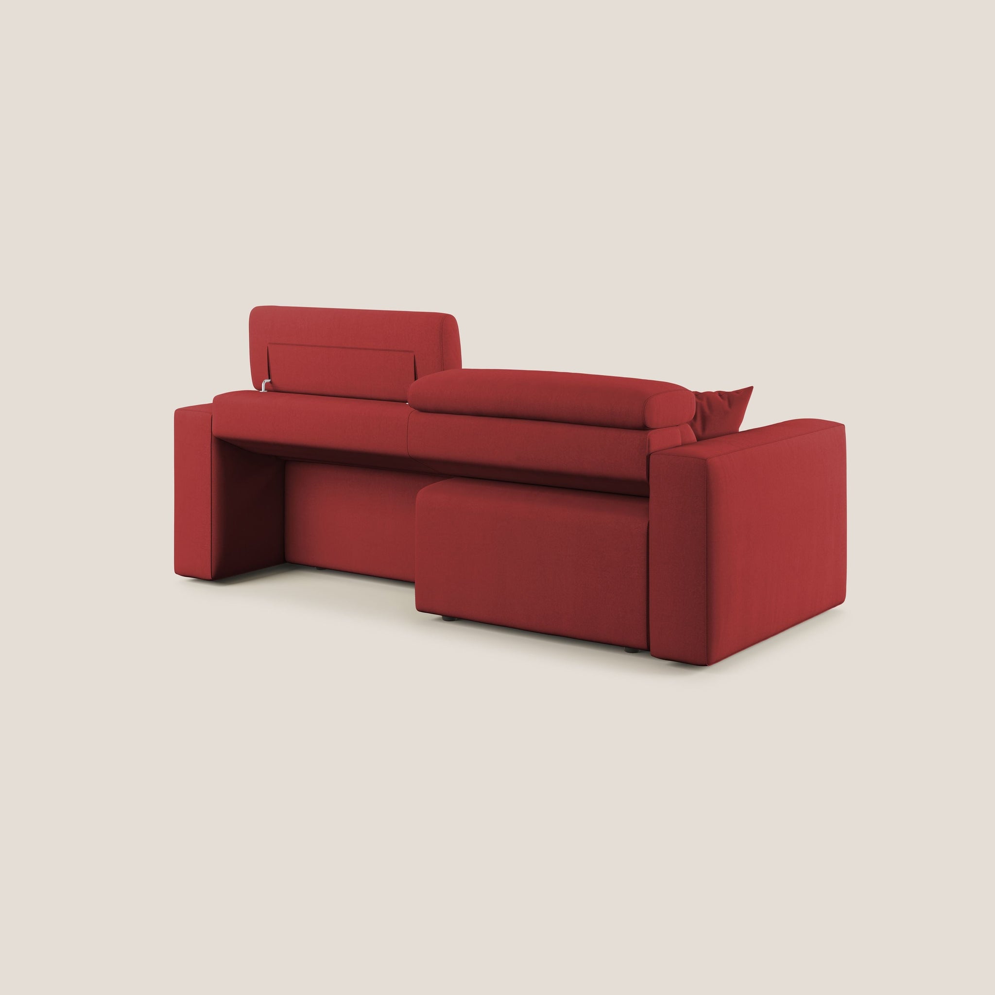 Orwell Sofa mit ausziehbarem Sitz aus abwaschbarer Mikrofaser T11