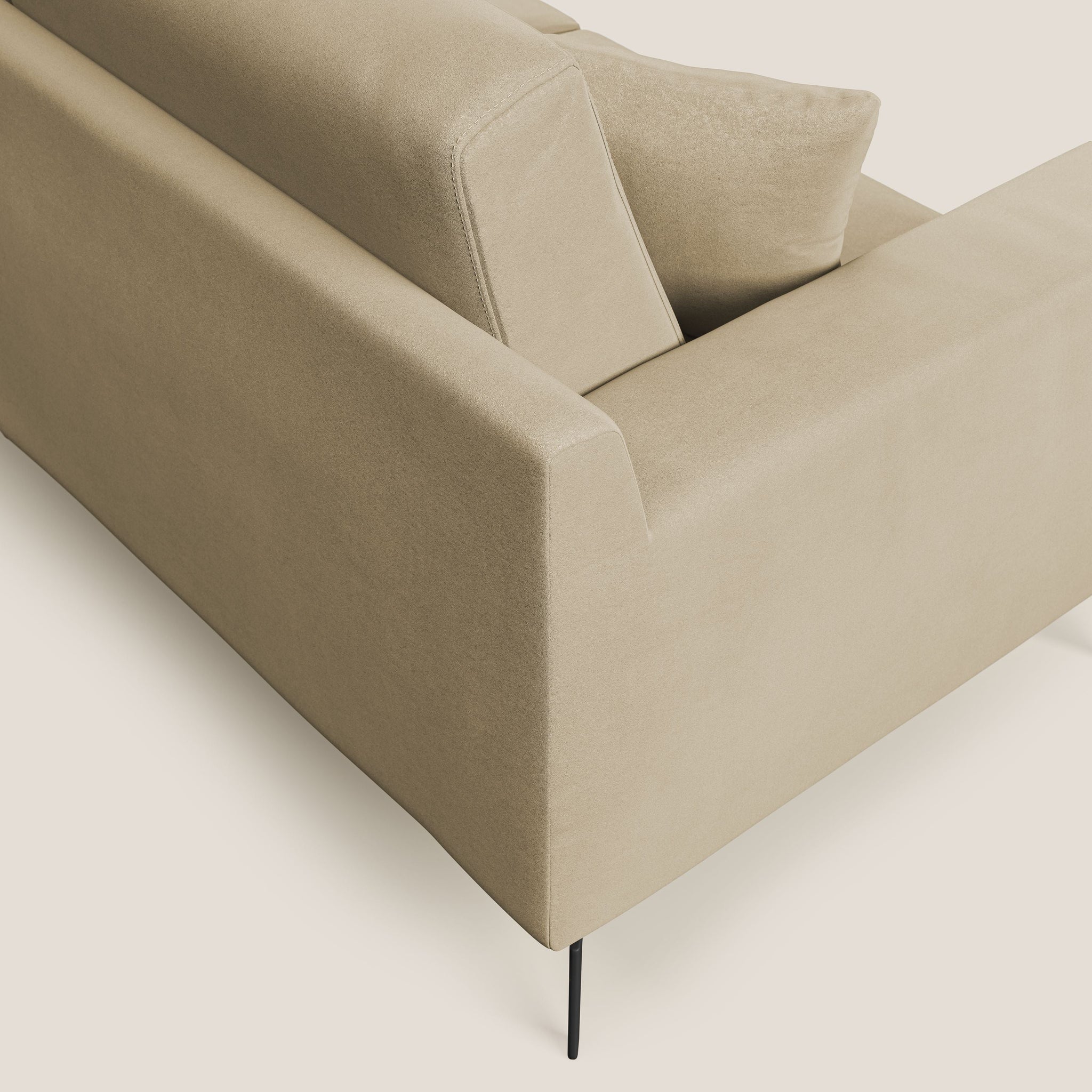 Prestige modernes Sofa aus abwaschbarer Mikrofaser T11